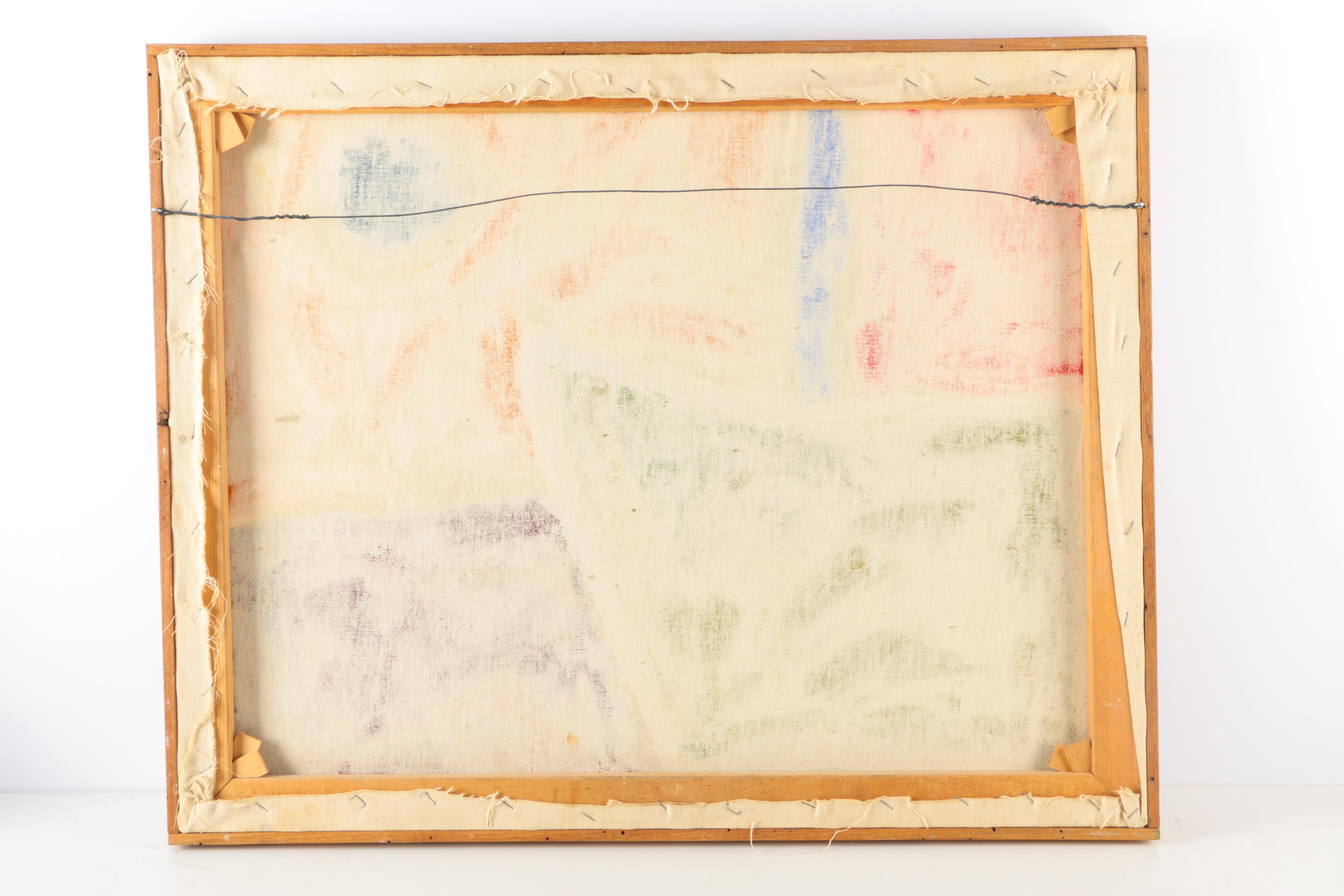 Mixed Media Abstract Painting