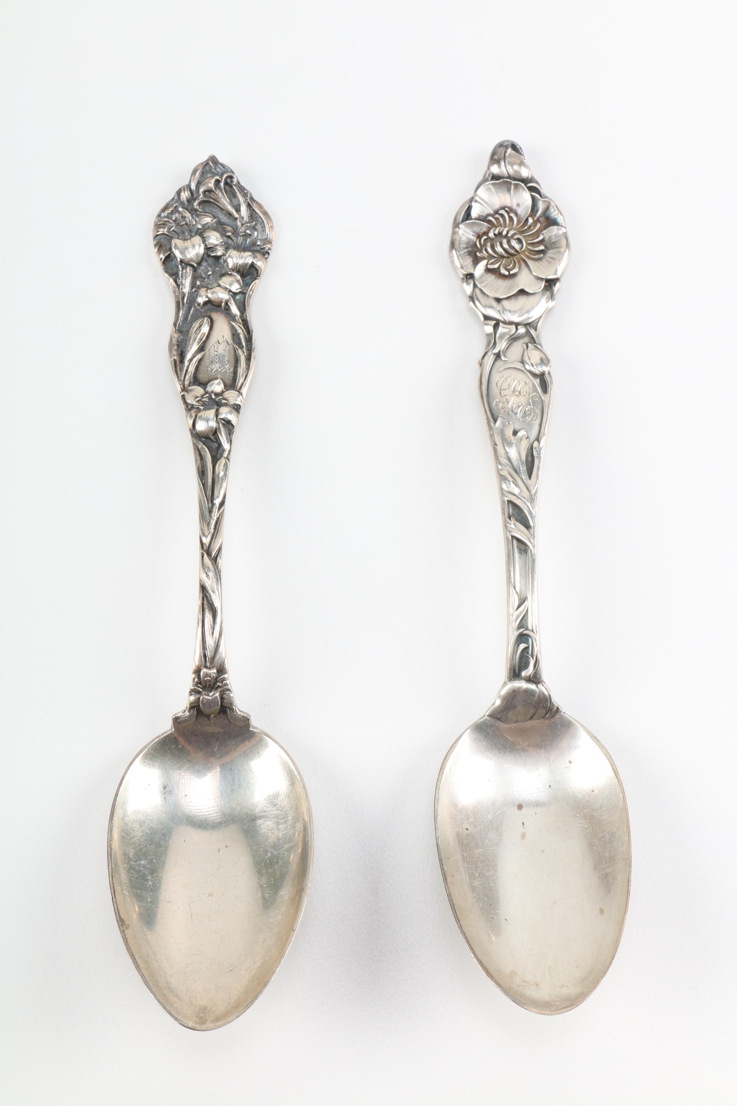 Selection of Sterling Silver Flatware Featuring Gorham