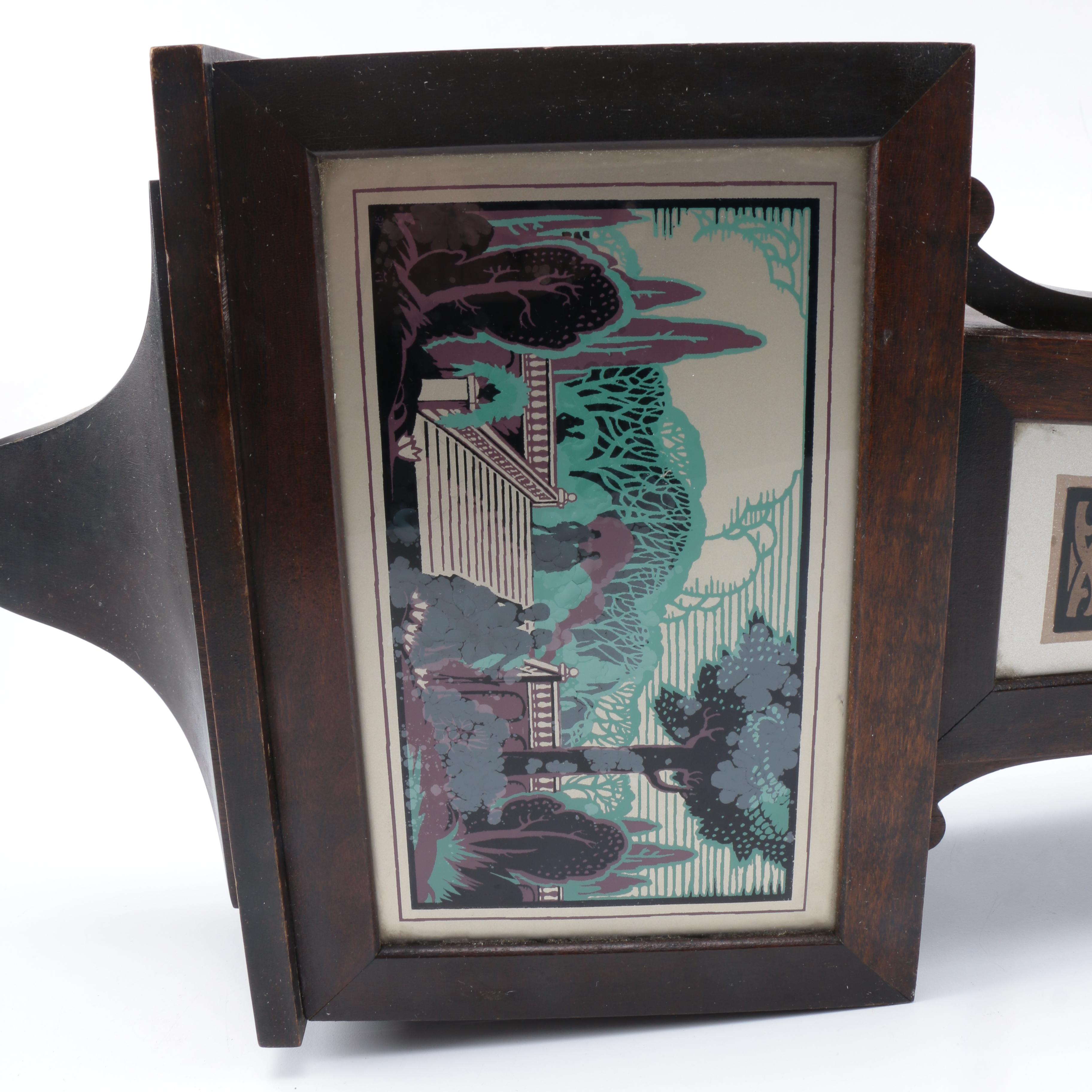 Vintage New Haven Banjo Wall Clock