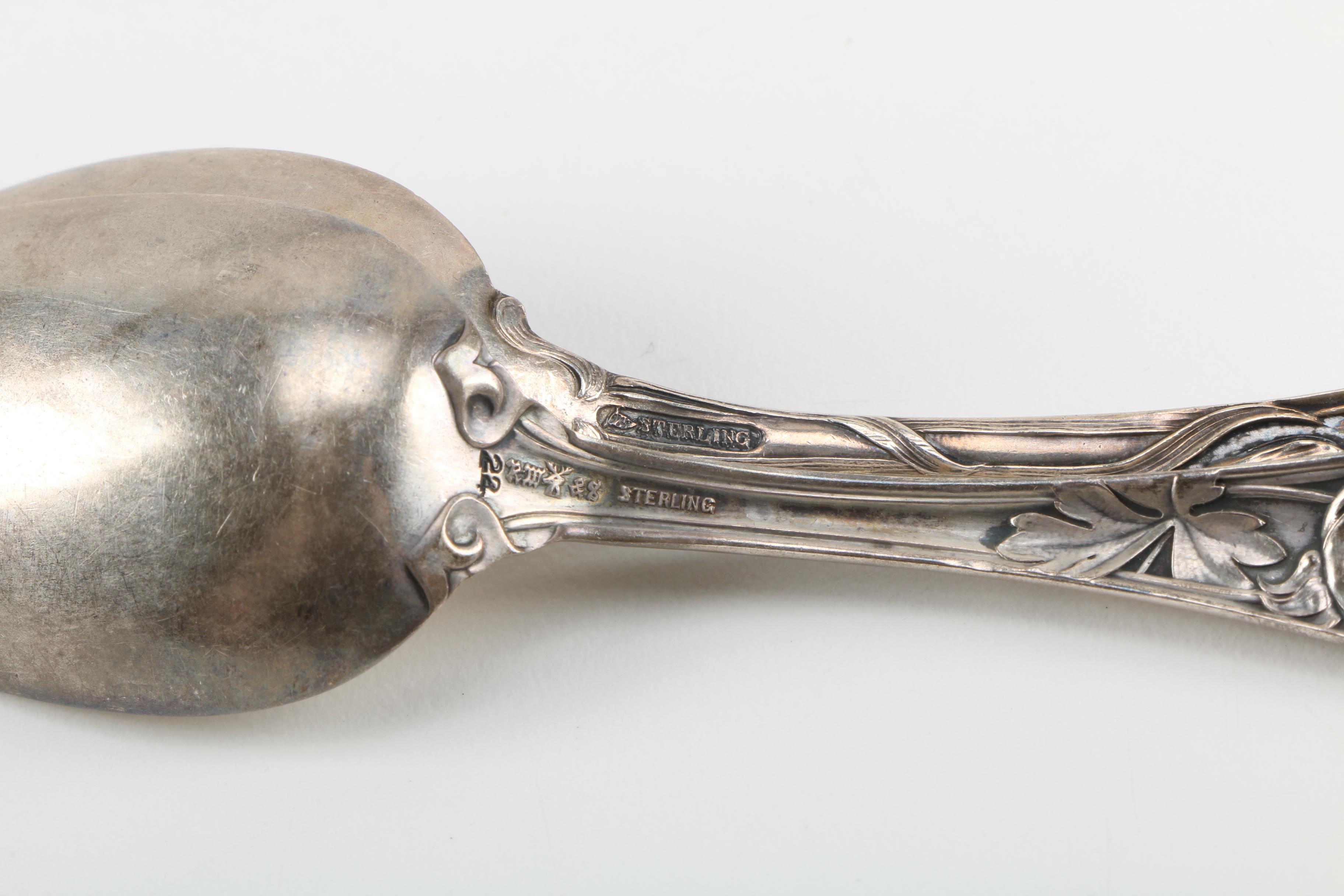 Selection of Sterling Silver Flatware Featuring Gorham