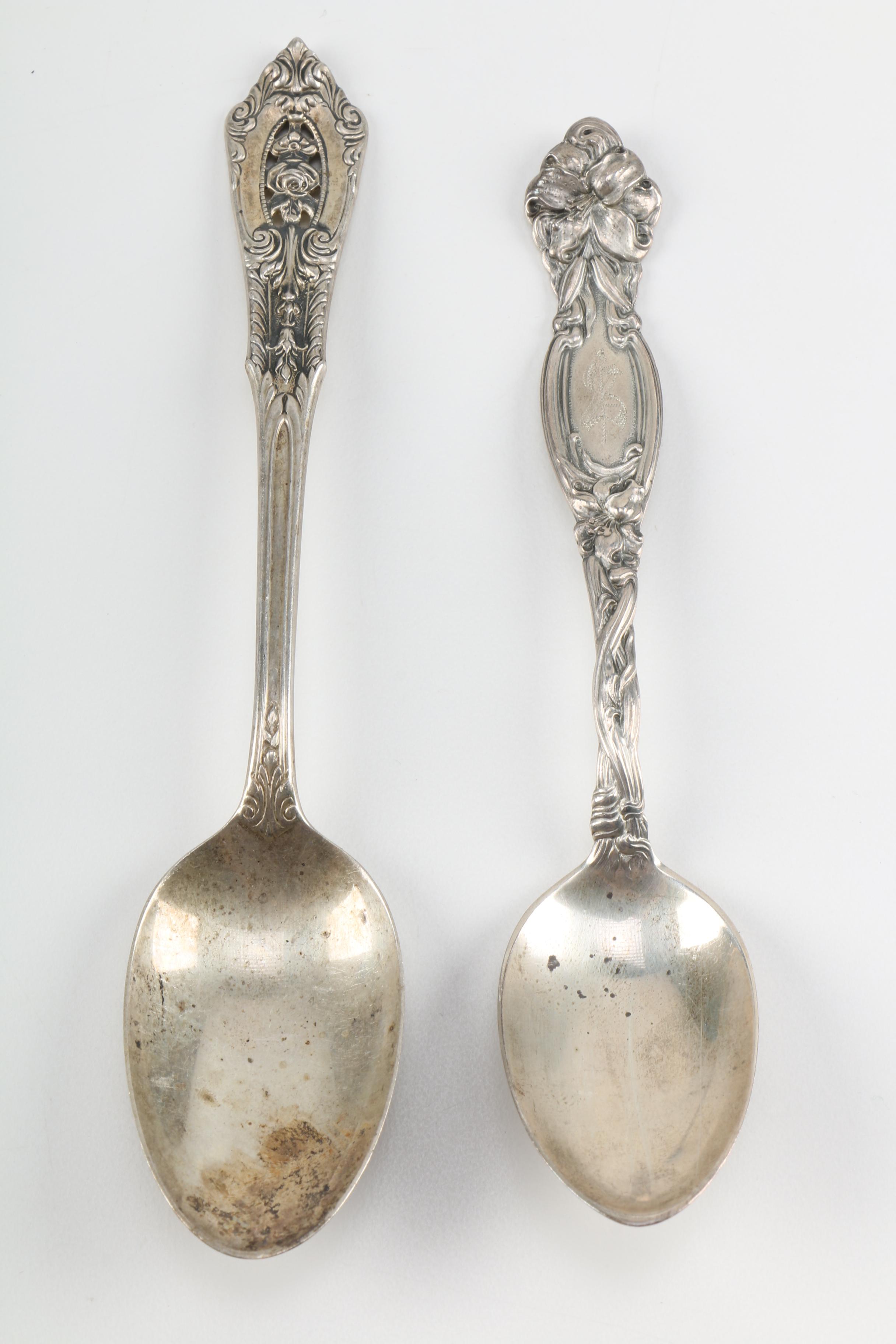 Selection of Sterling Silver Flatware Featuring Gorham