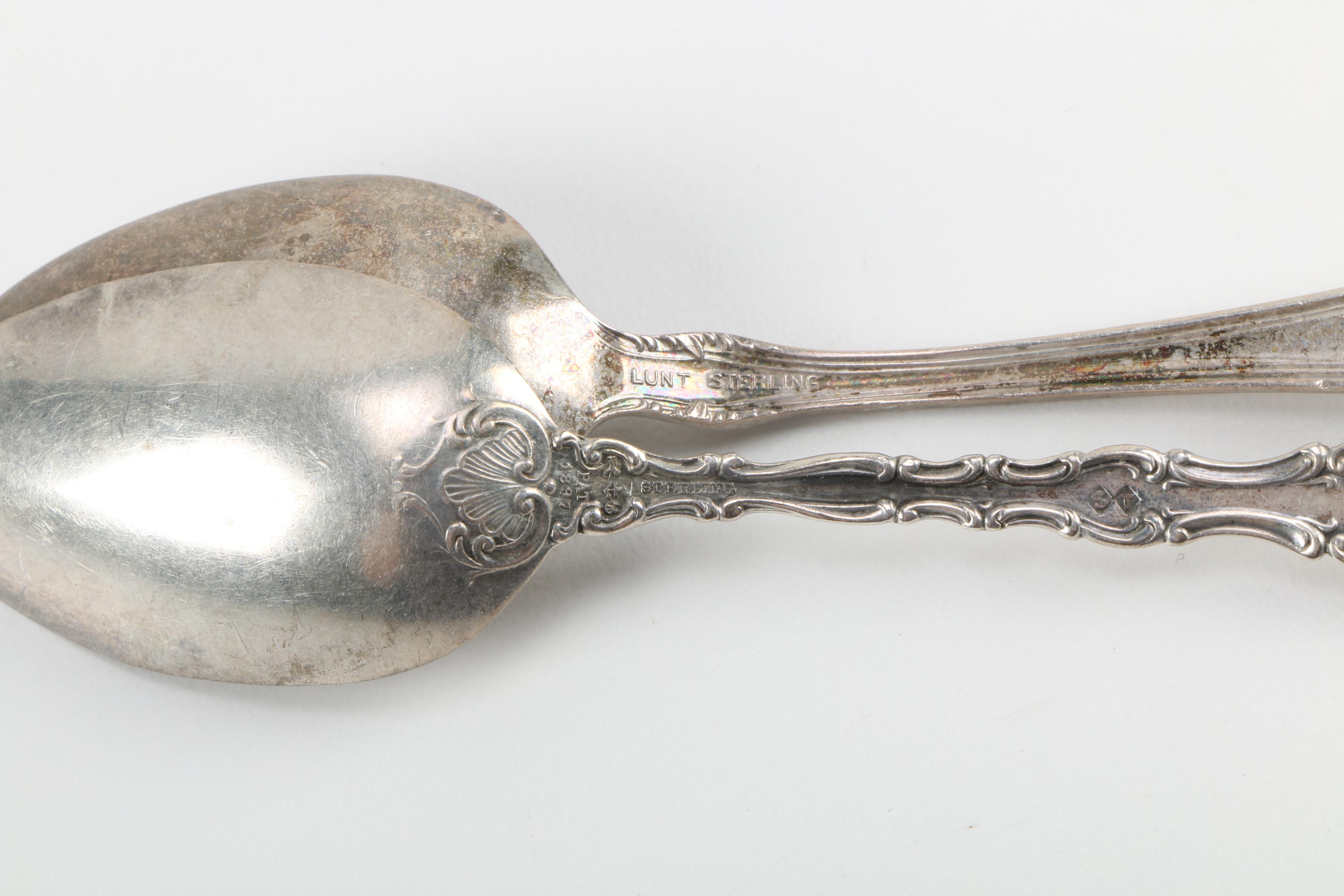 Selection of Sterling Silver Flatware Featuring Gorham
