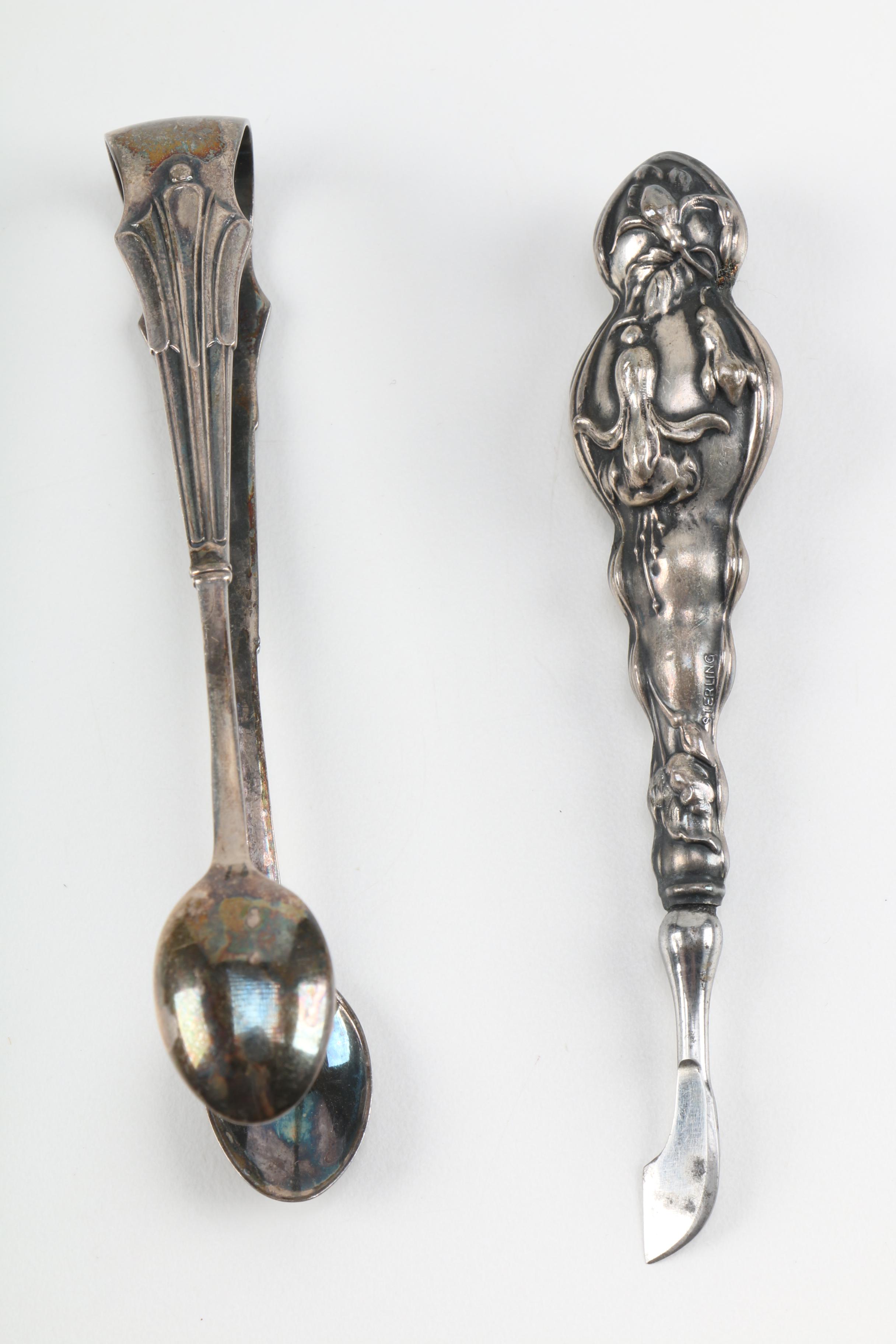 Selection of Sterling Silver Flatware Featuring Gorham