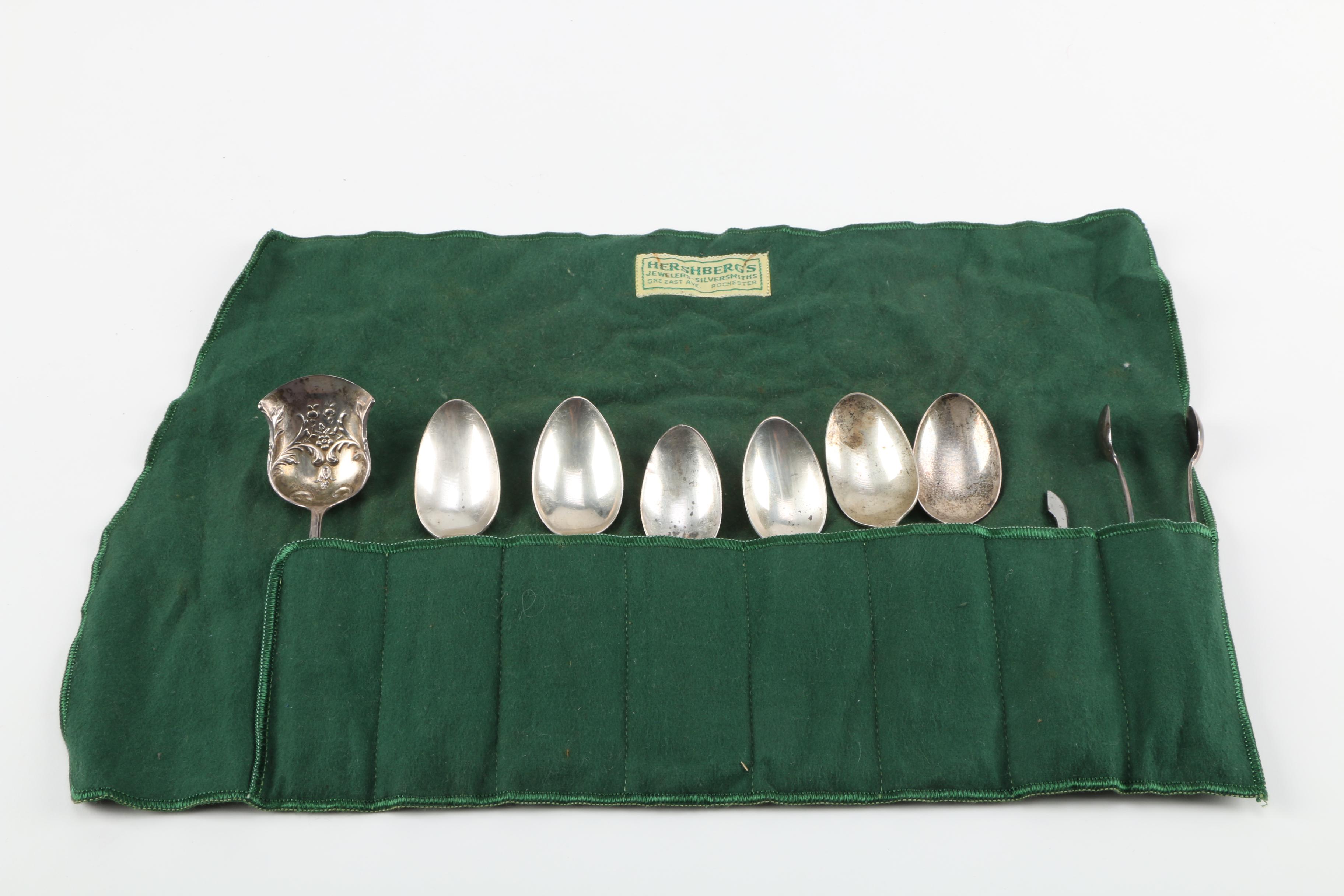 Selection of Sterling Silver Flatware Featuring Gorham