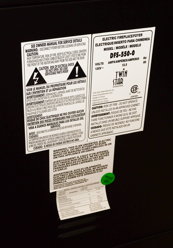 Duraflame Thomas Electric Stove With Heater