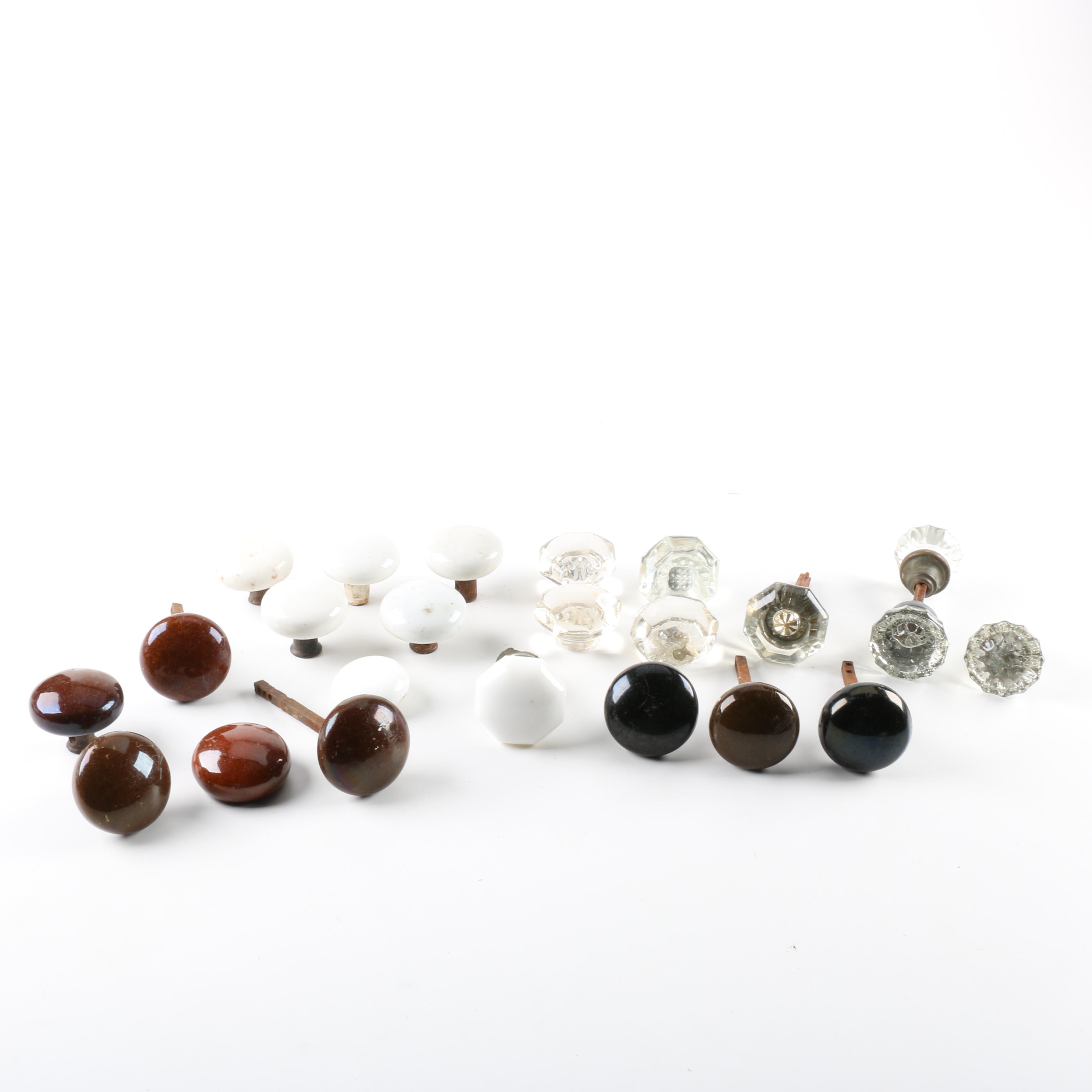 Assorted Vintage Doorknobs