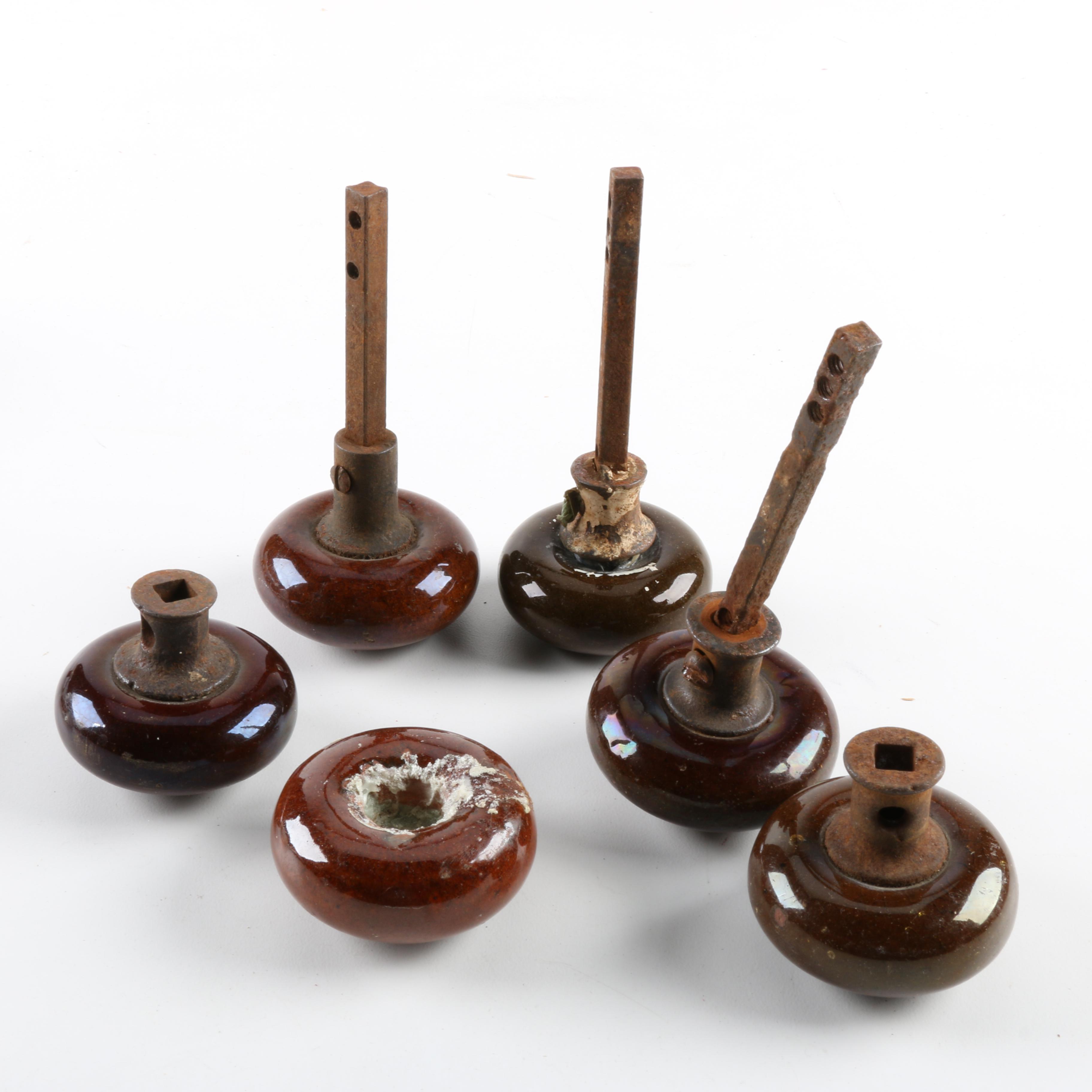 Assorted Vintage Doorknobs
