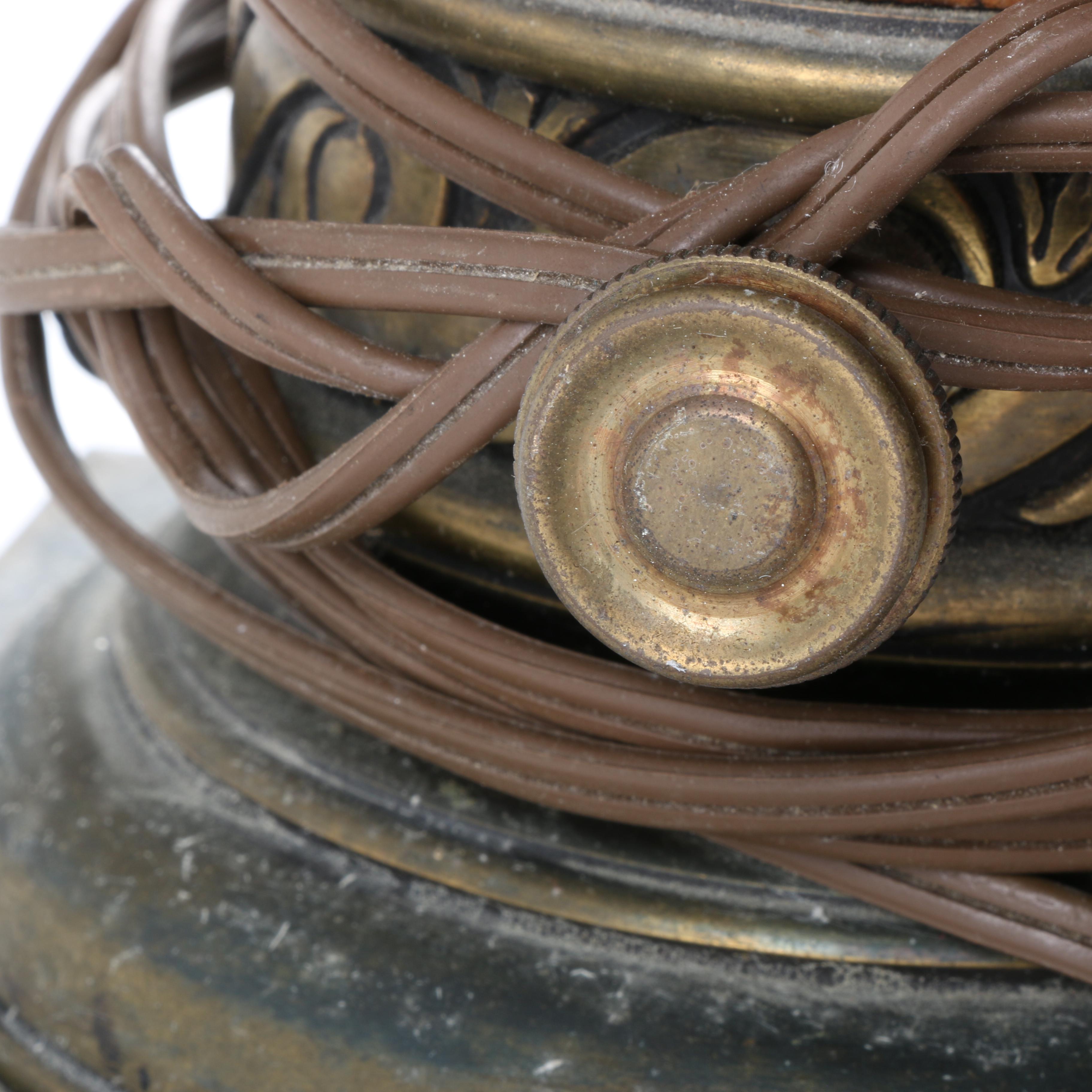 Converted Table Lamp