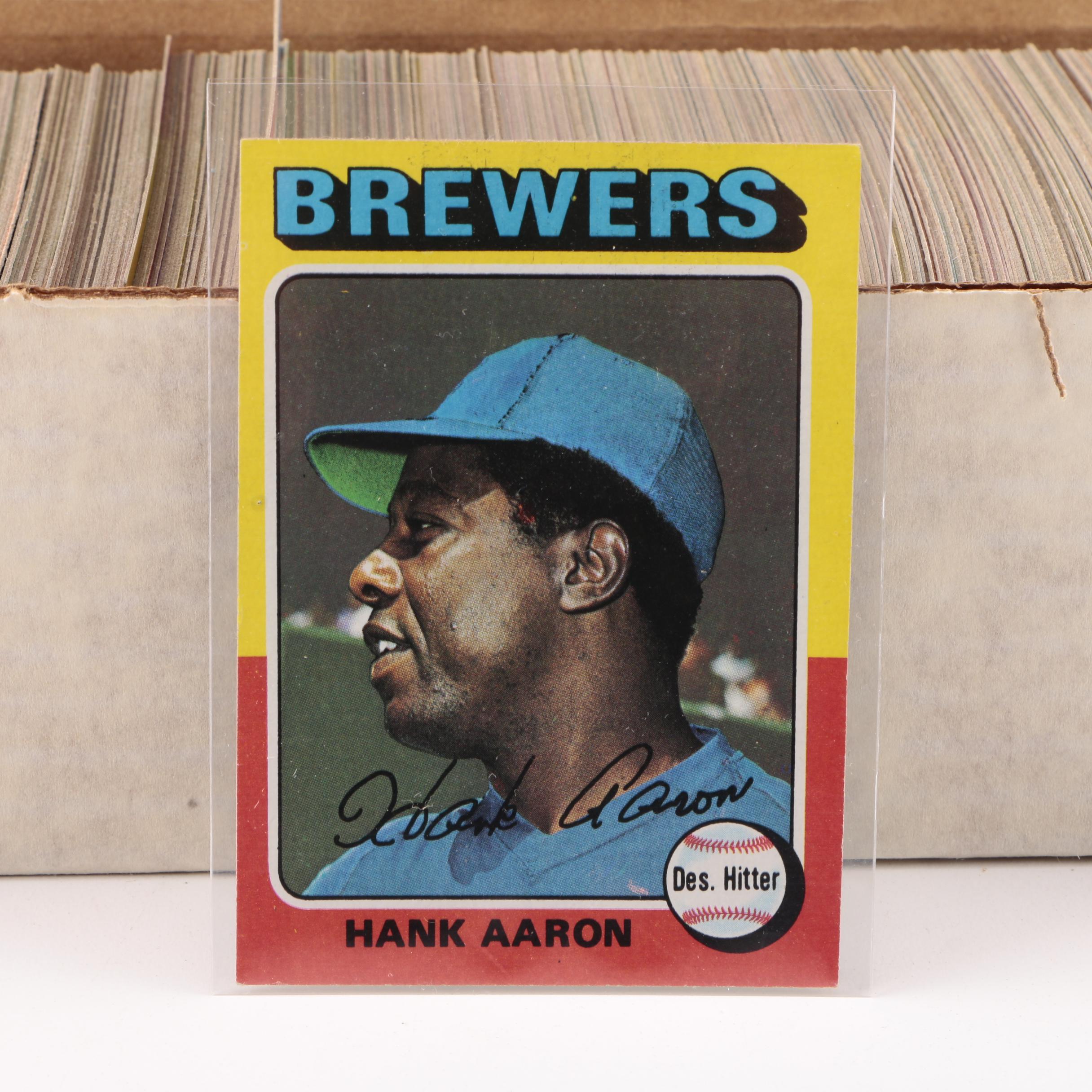 Complete 1975 Topps Baseball Card Set