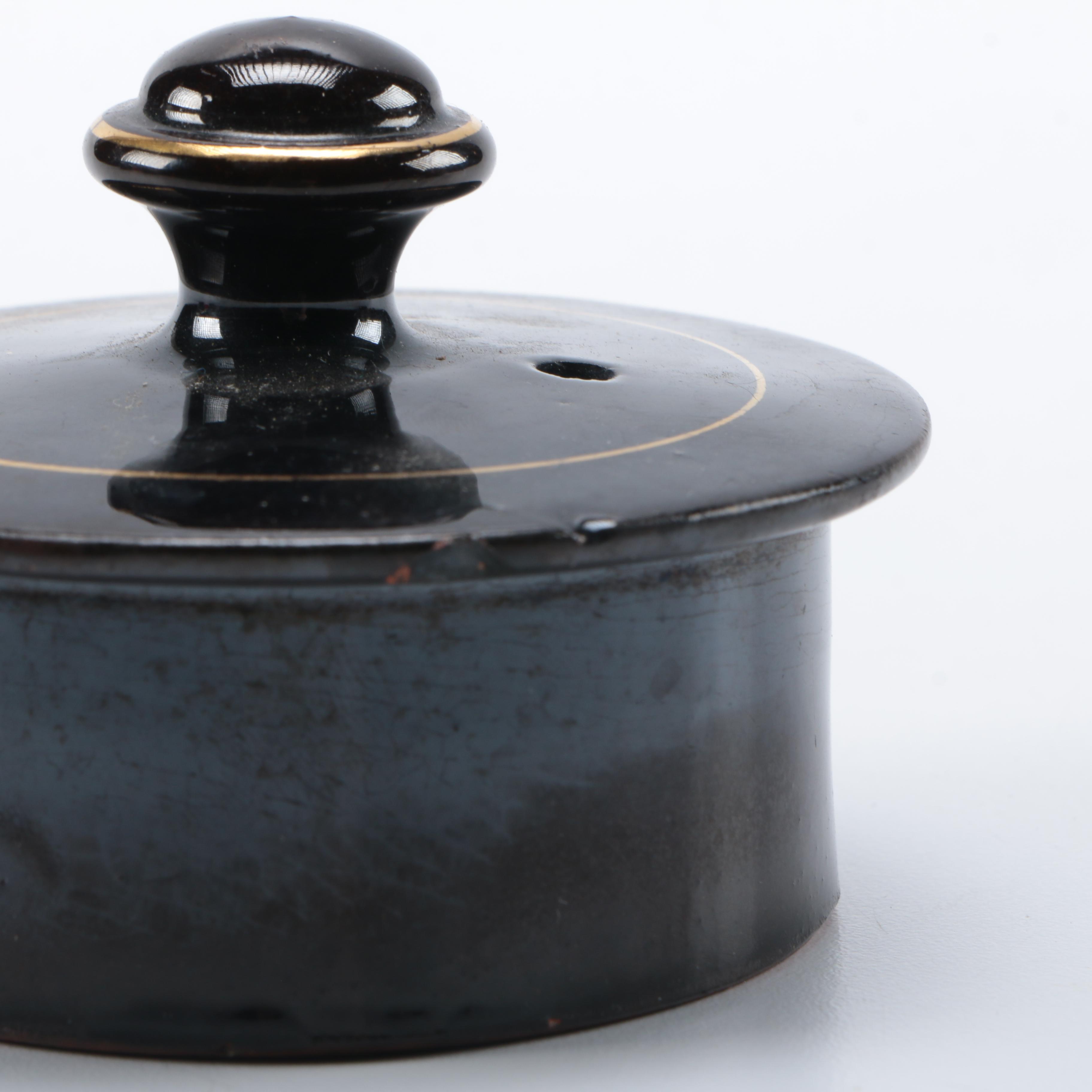 Gibsons England Ceramic Teapot and Japanese Sugar and Creamer