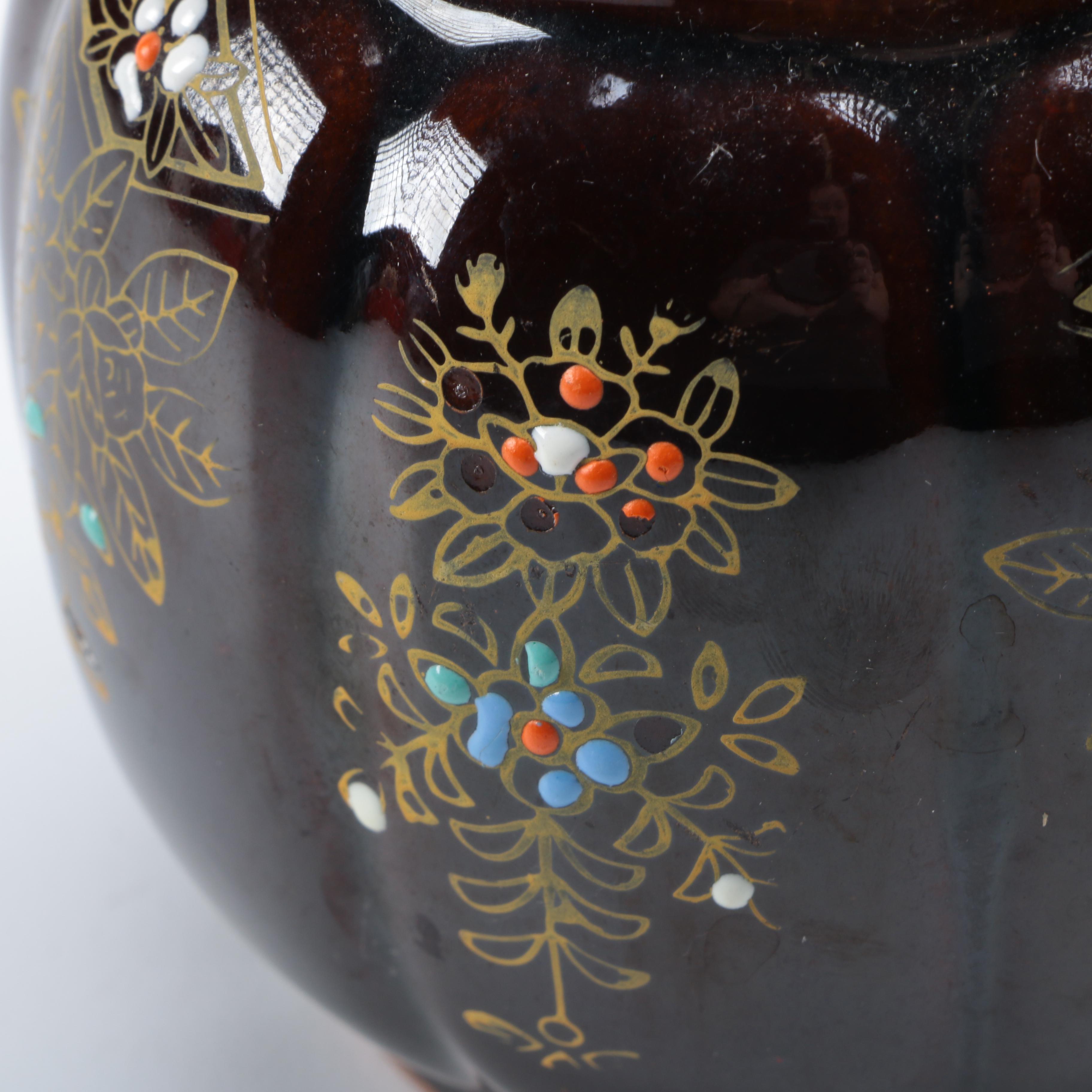 Gibsons England Ceramic Teapot and Japanese Sugar and Creamer