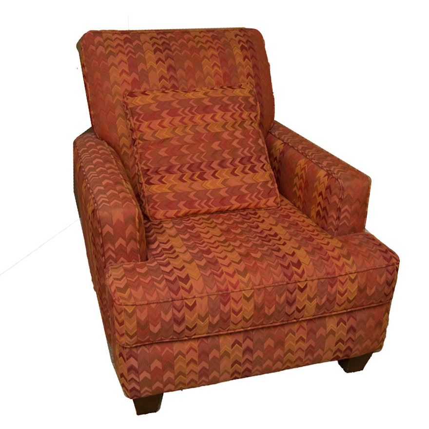 Fabric Upholstered Arm Chair