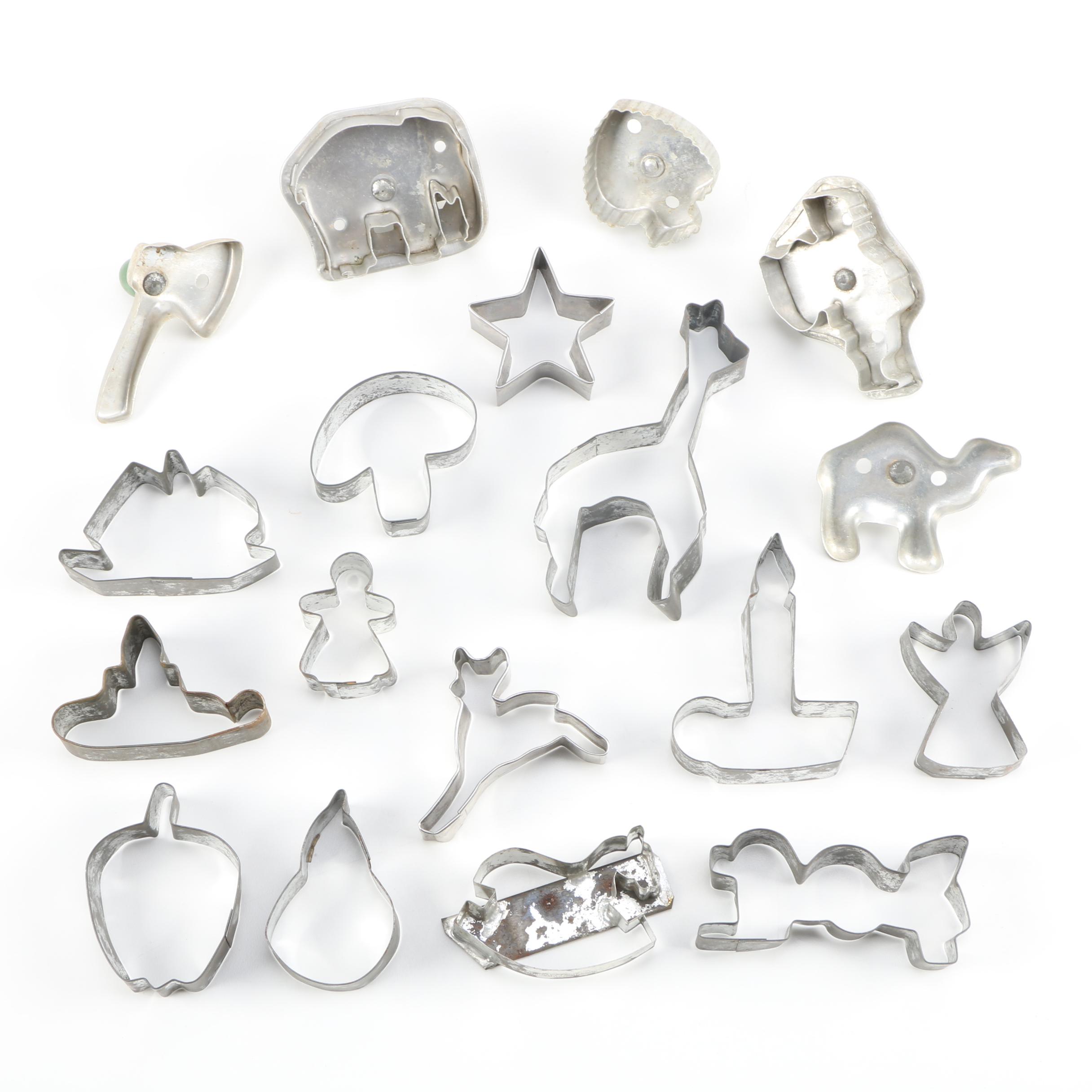 Vintage Metal Cookie Cutters