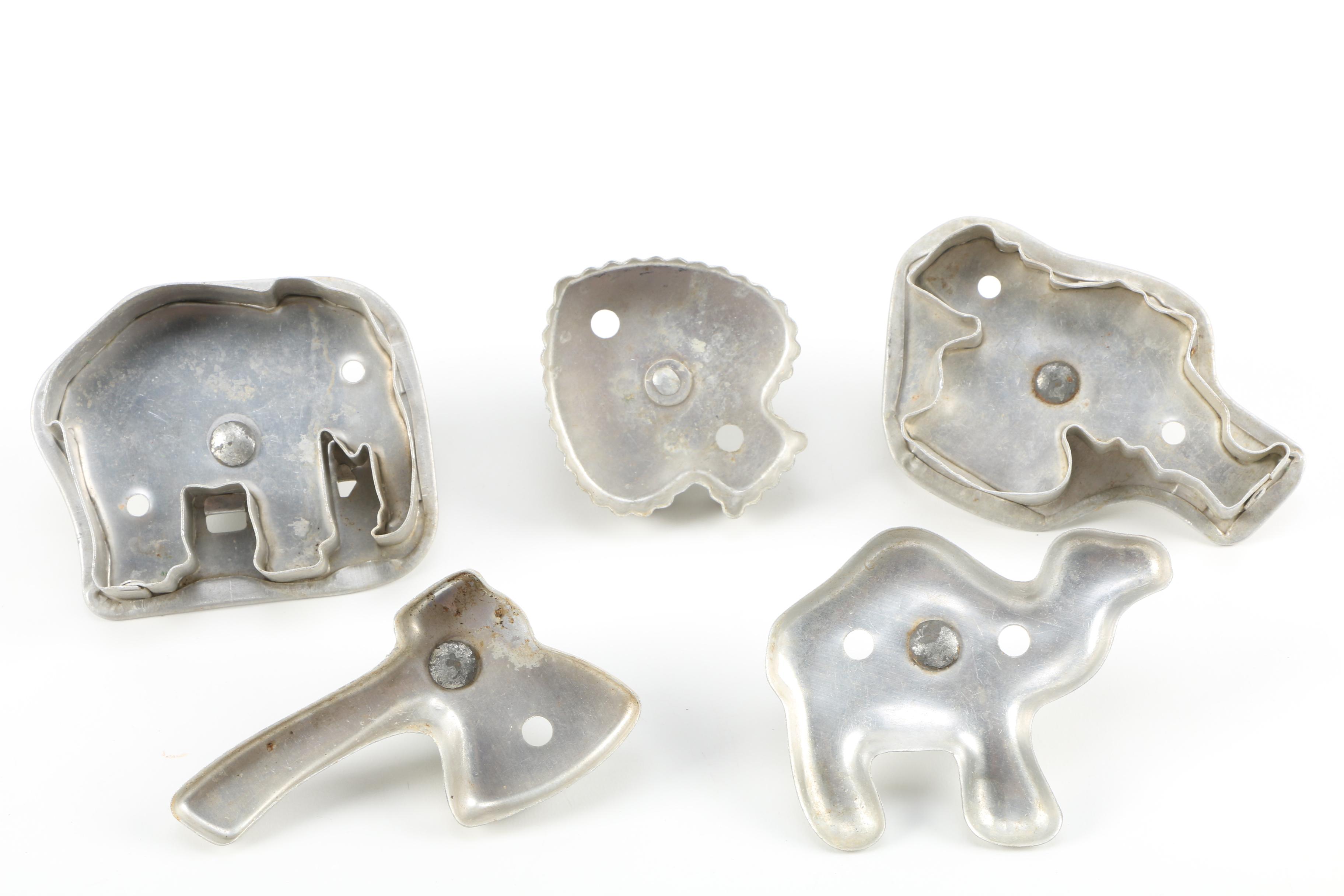 Vintage Metal Cookie Cutters