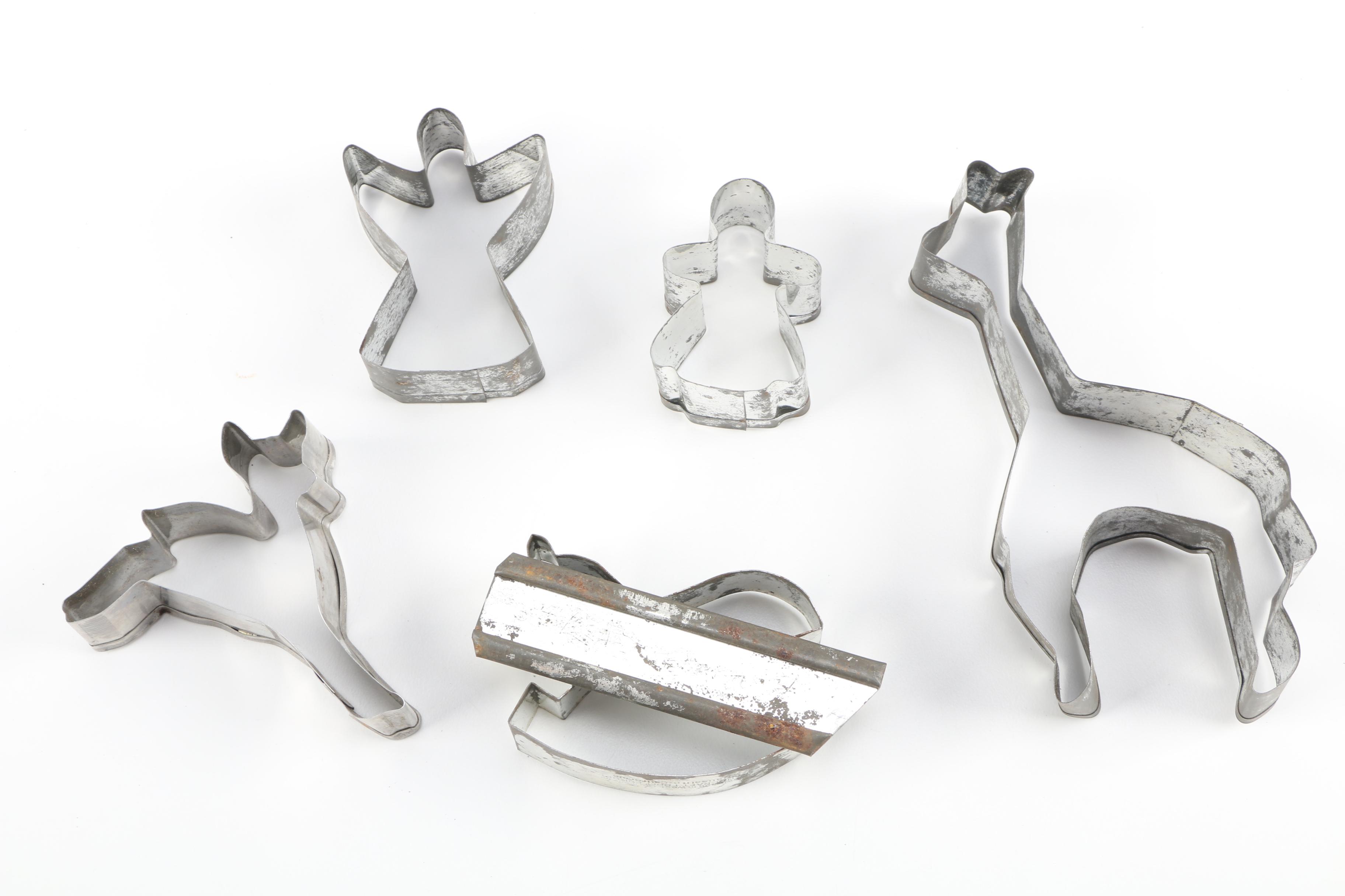 Vintage Metal Cookie Cutters