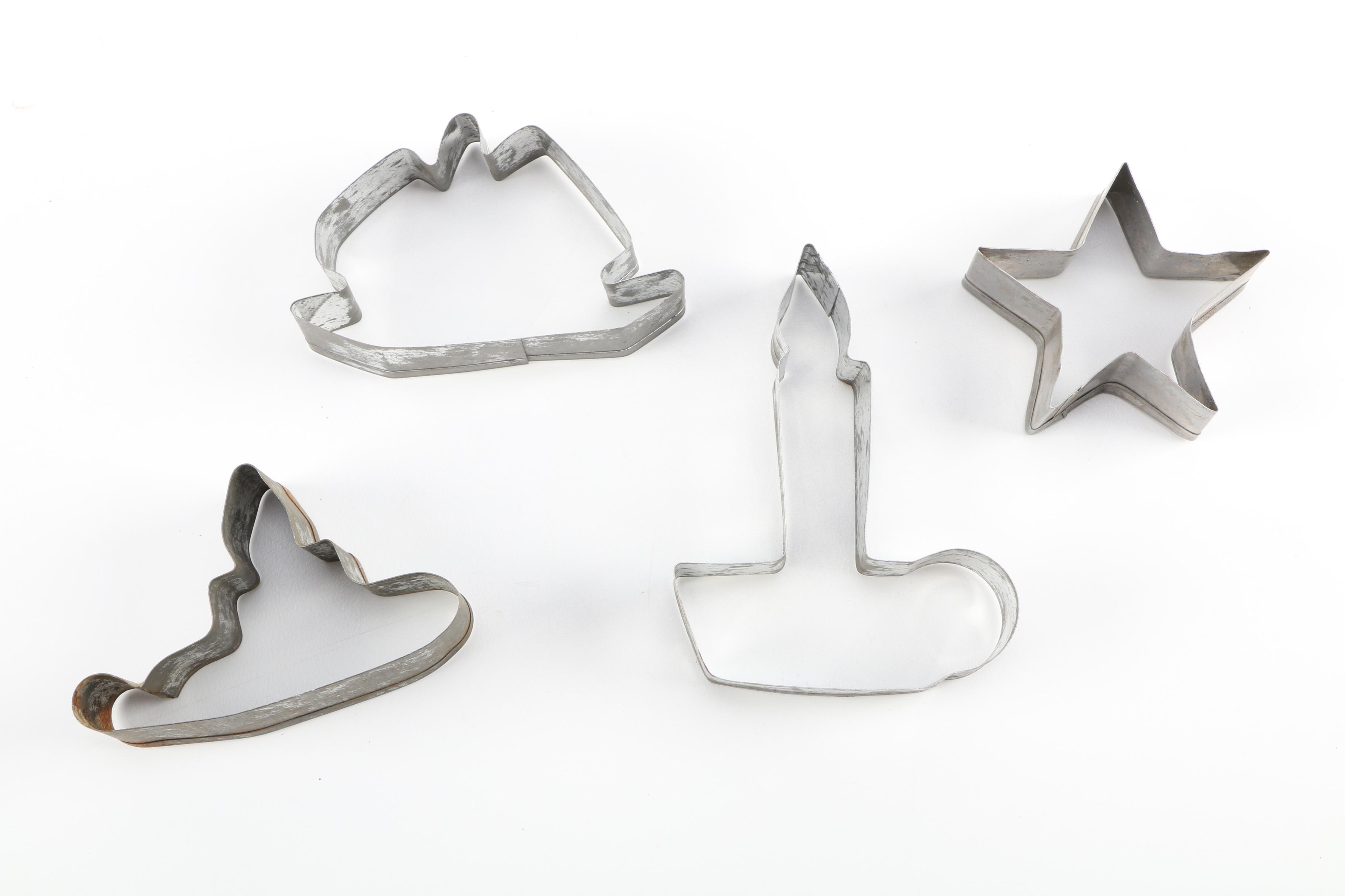 Vintage Metal Cookie Cutters