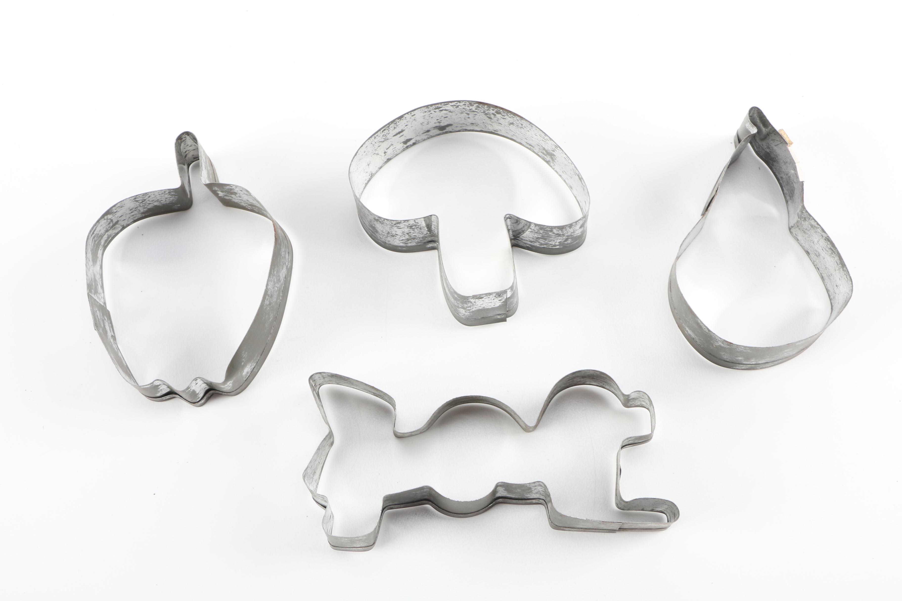 Vintage Metal Cookie Cutters