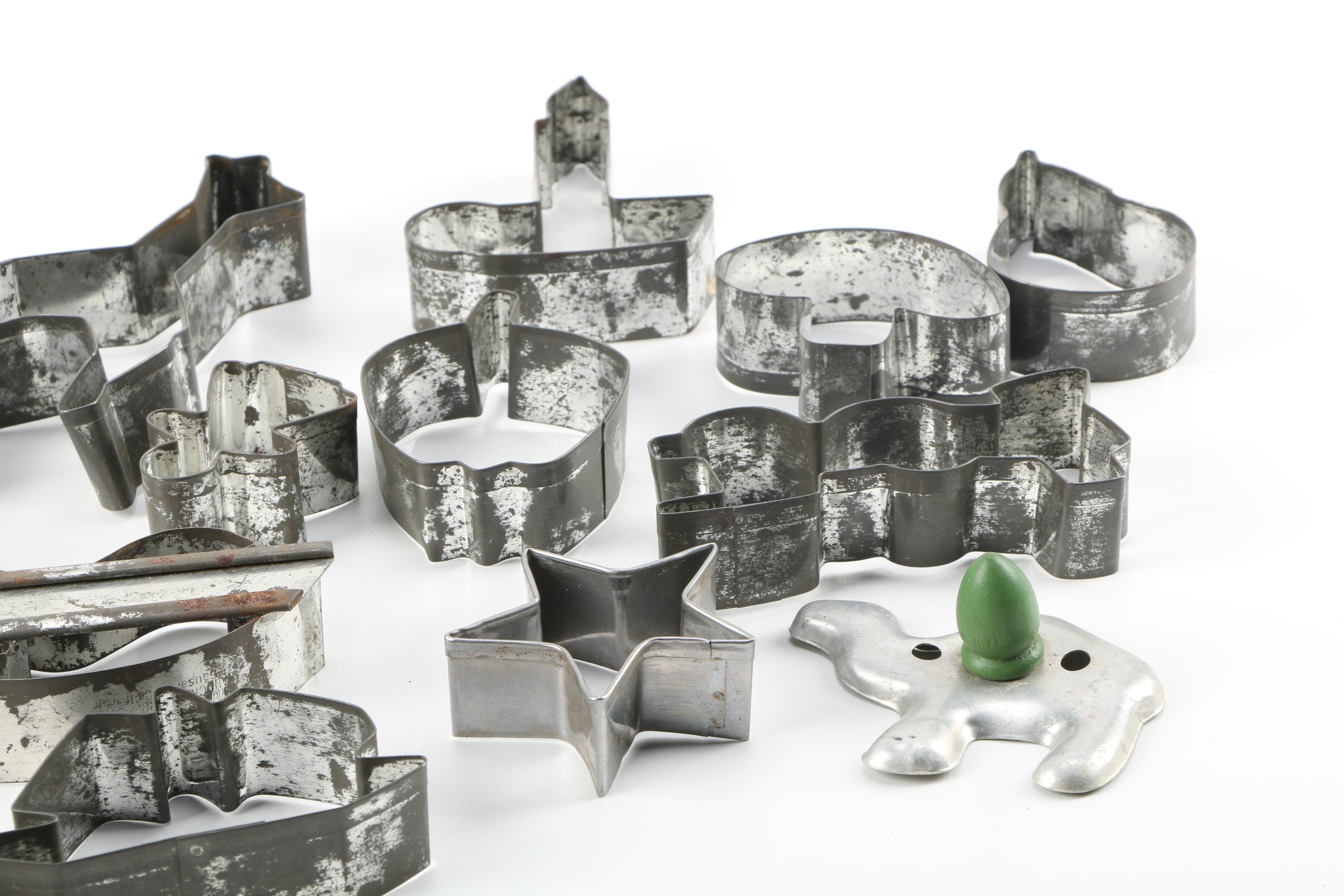 Vintage Metal Cookie Cutters