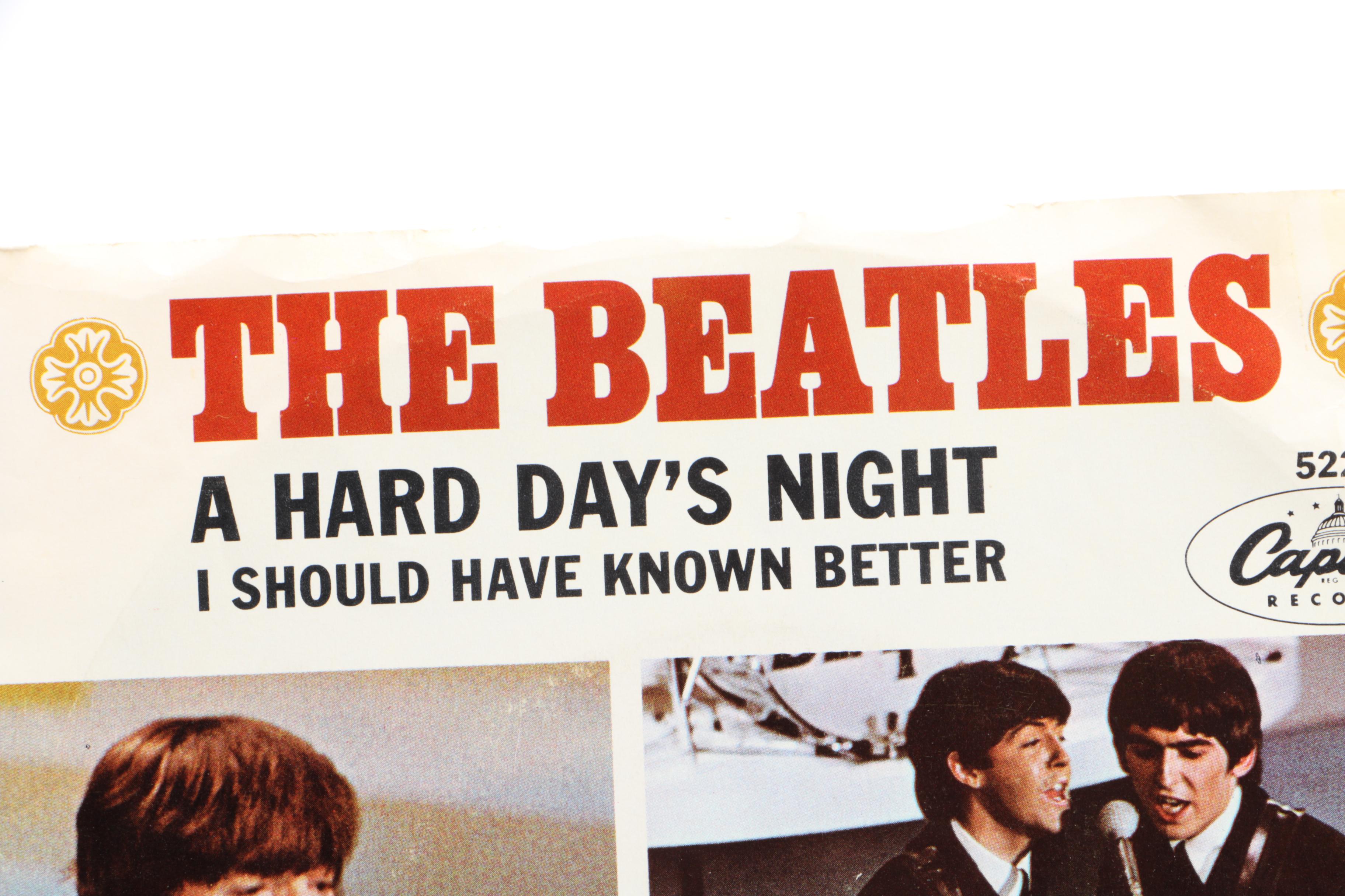 The Beatles "White Album" and "A Hard Day's Night" Single