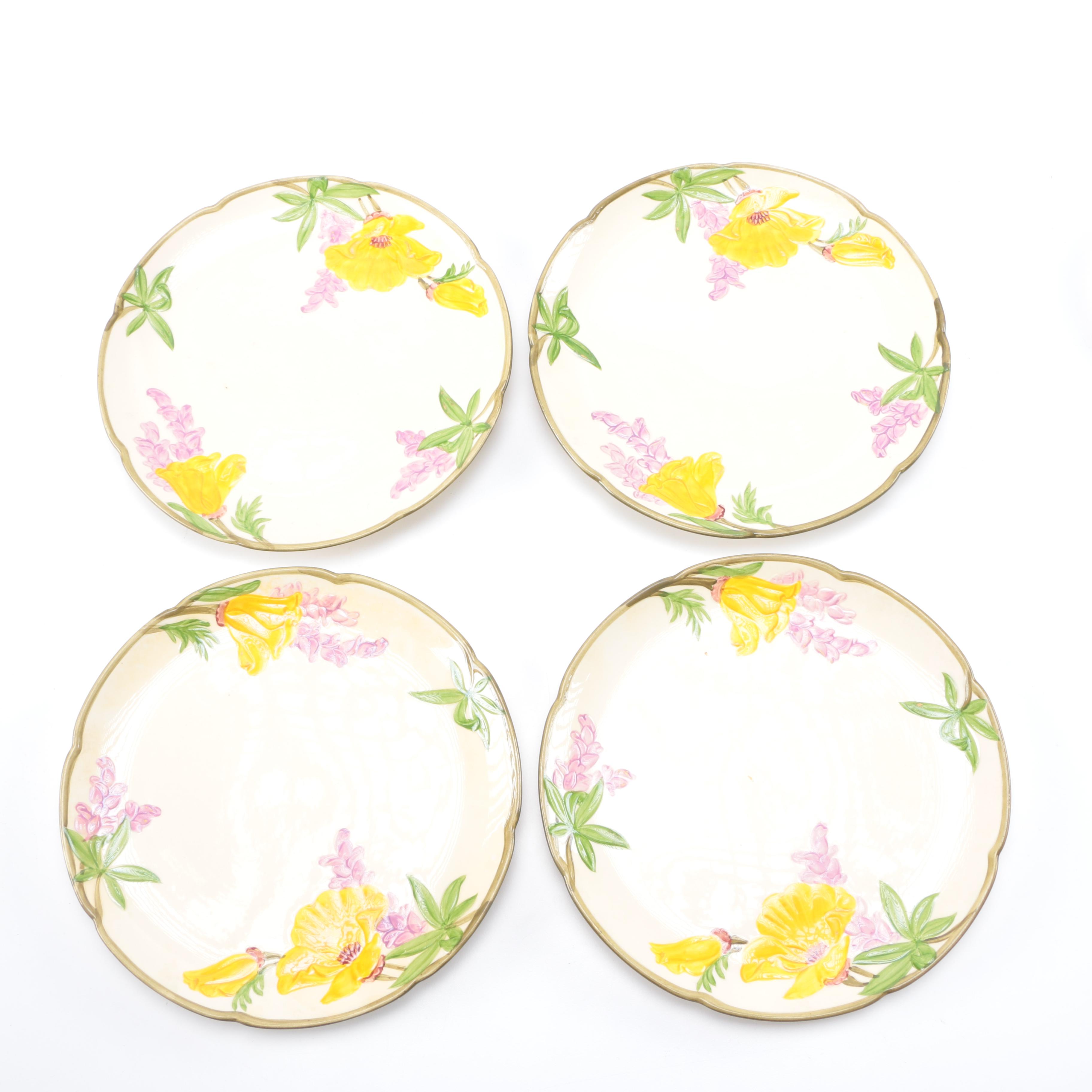 Franciscan Earthenware "Poppy" Dishes