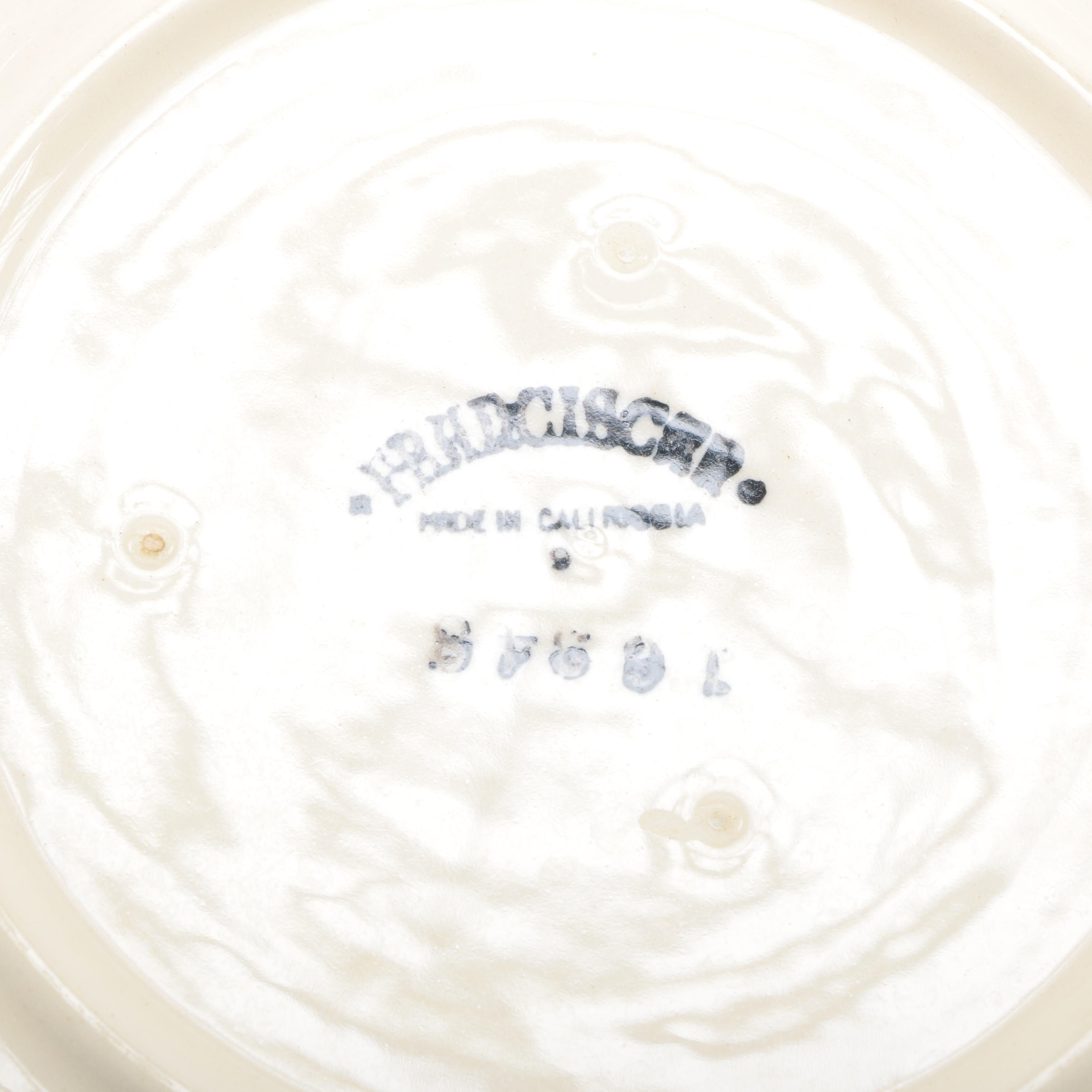 Franciscan Earthenware "Poppy" Dishes