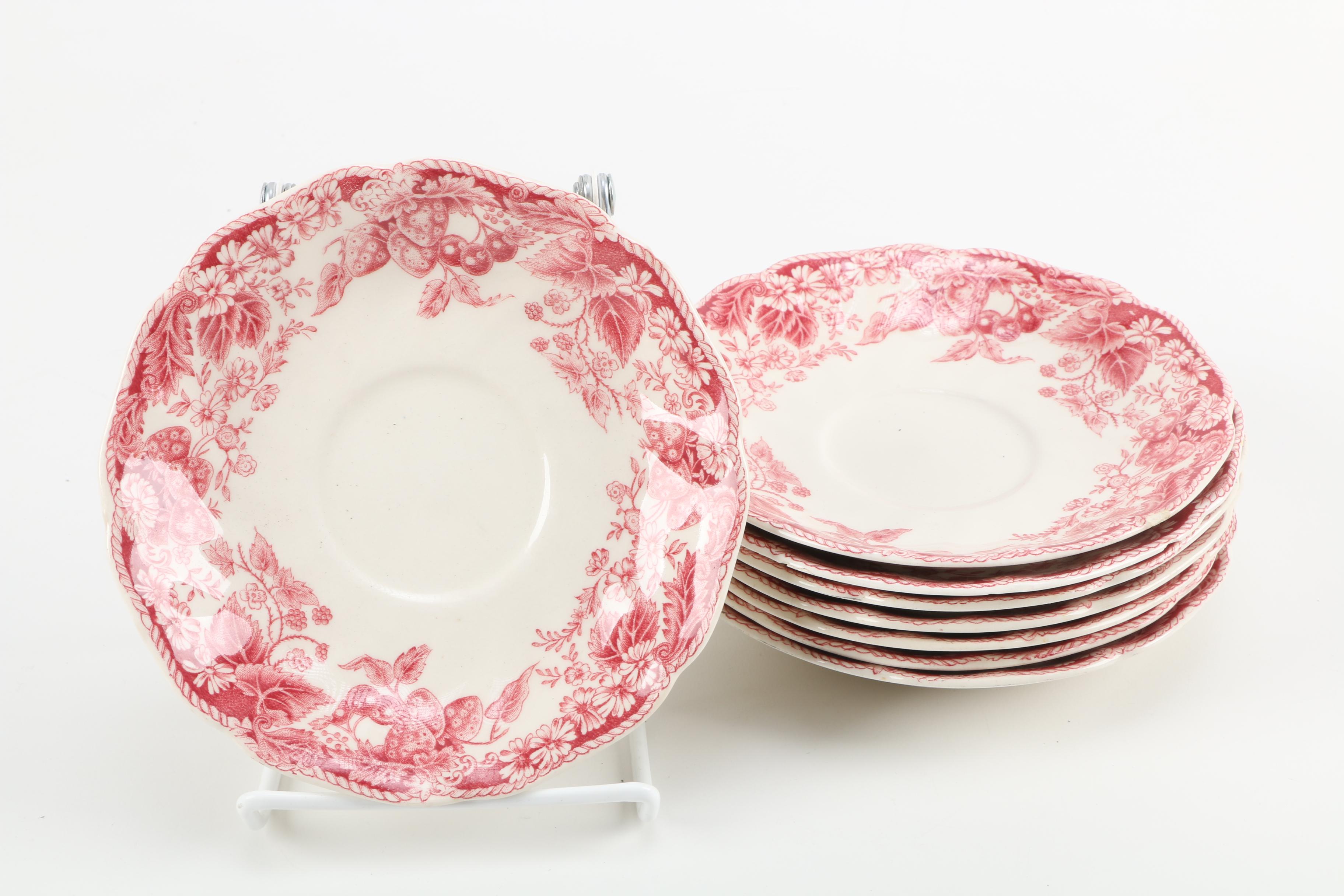 Johnson Brothers "Strawberry Fair" Ironstone Tableware
