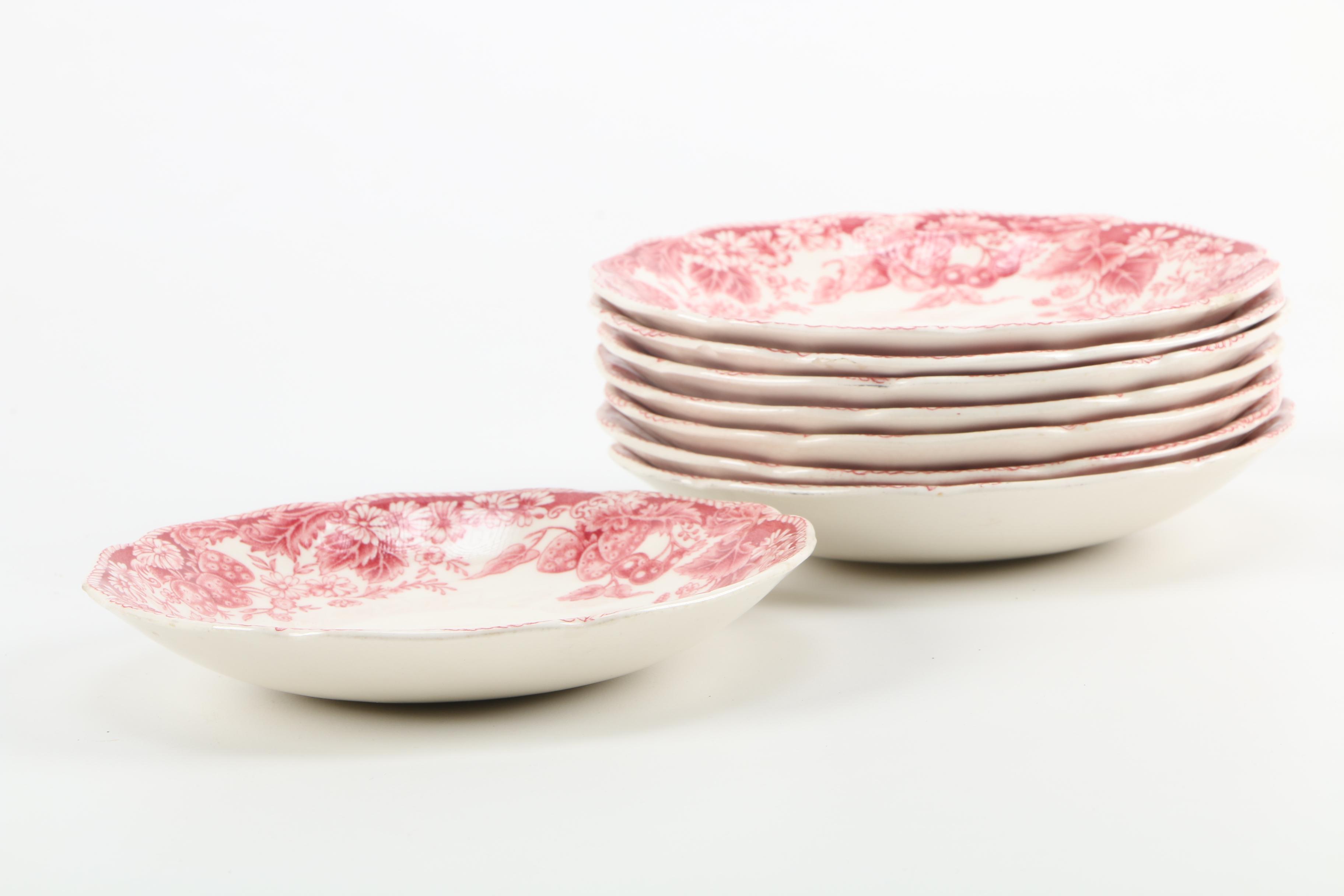 Johnson Brothers "Strawberry Fair" Ironstone Tableware