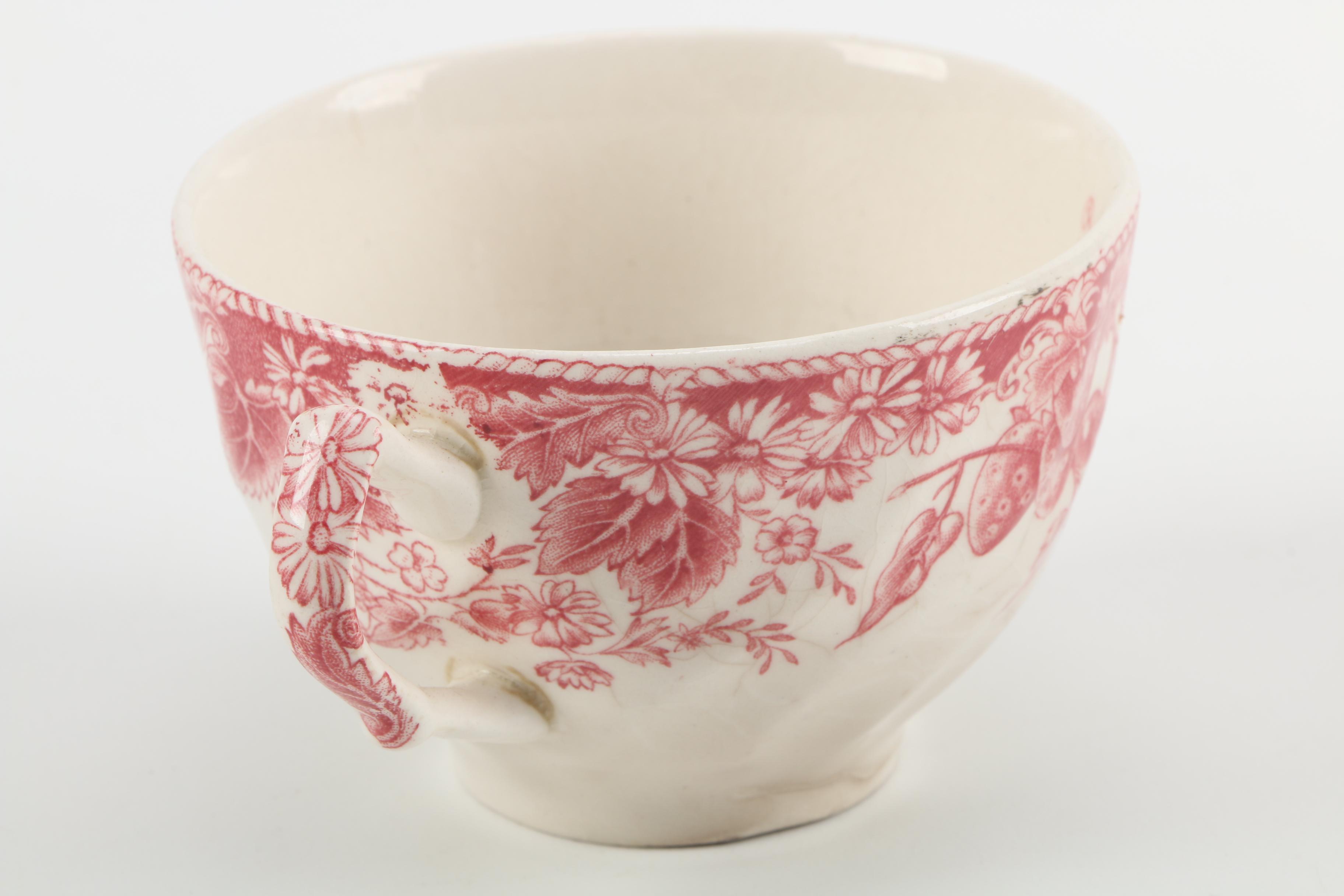 Johnson Brothers "Strawberry Fair" Ironstone Tableware