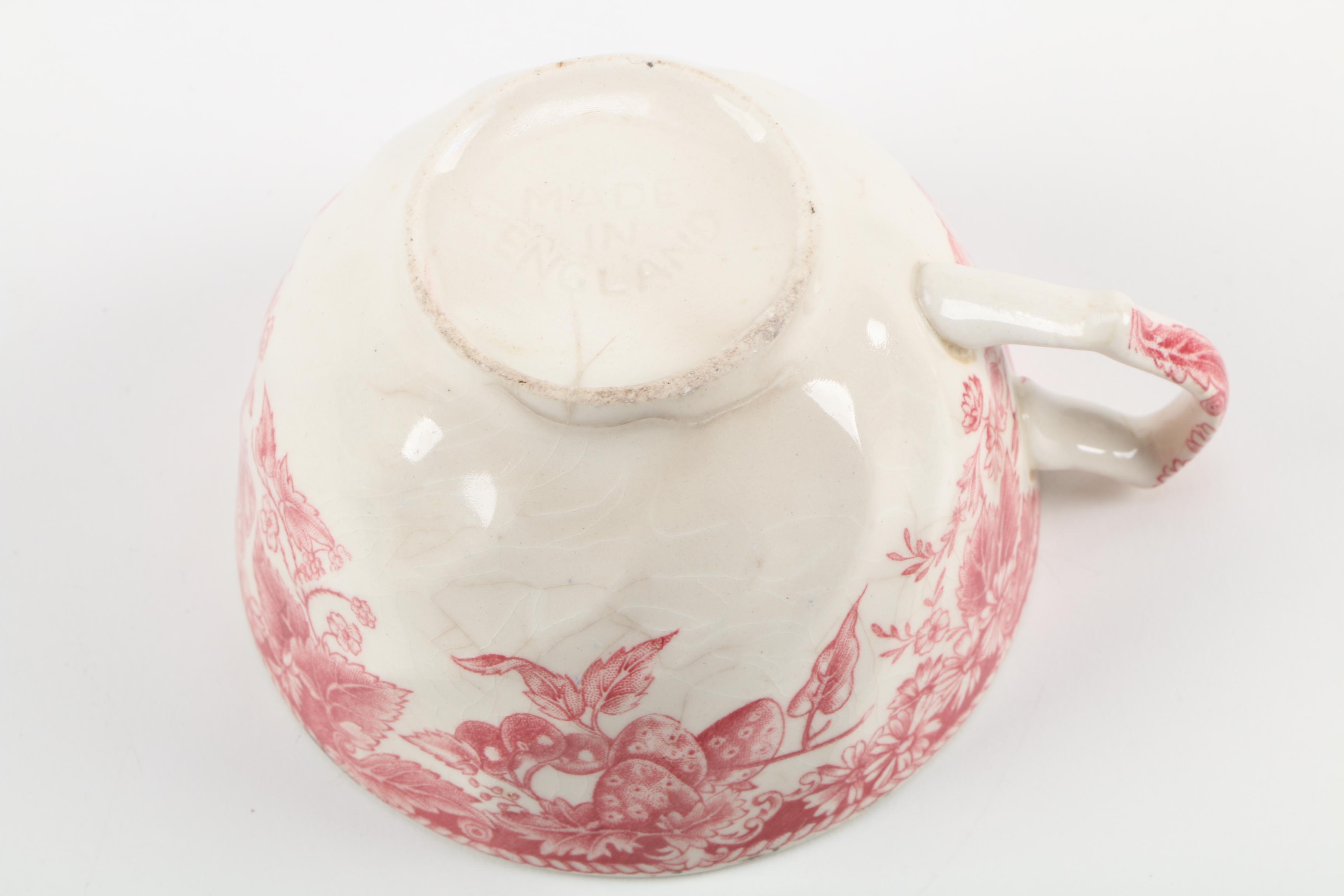 Johnson Brothers "Strawberry Fair" Ironstone Tableware