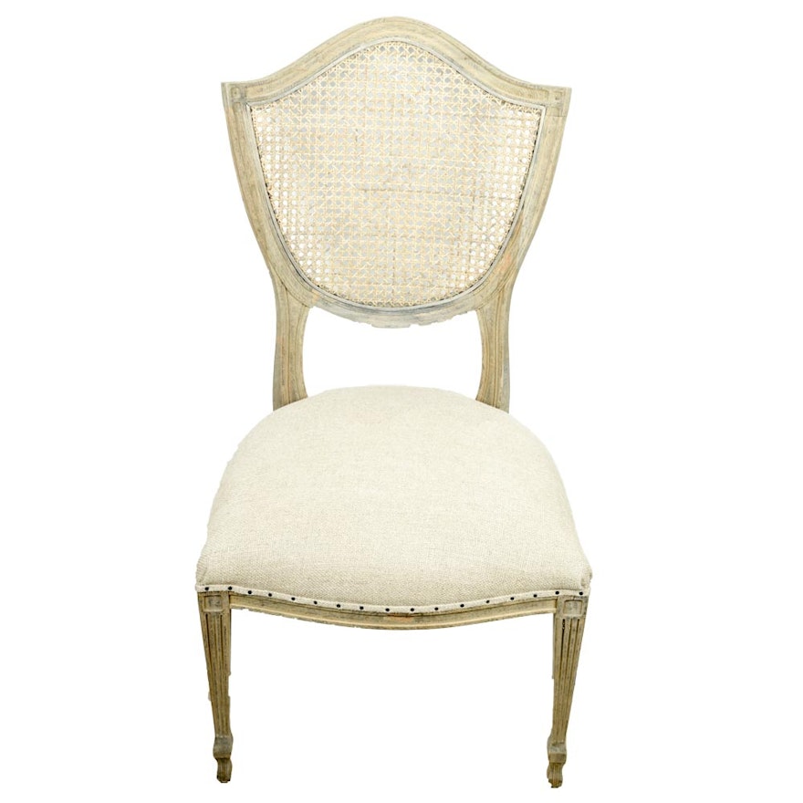 Cane Back Wooden Accent Chair by 36 & Main Inc.