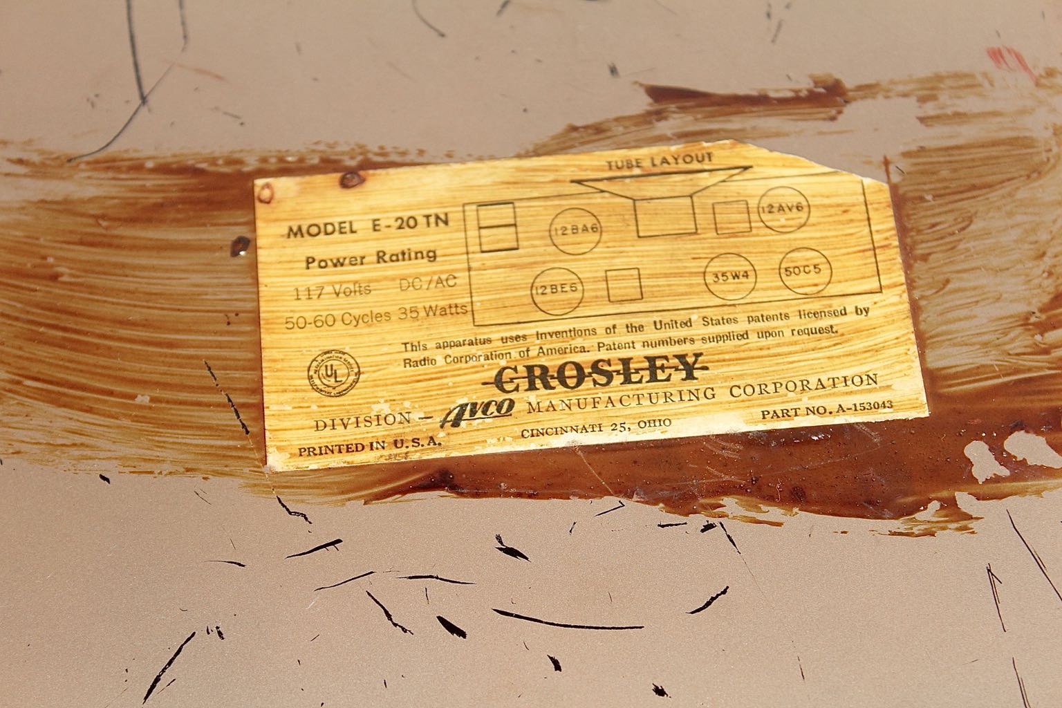 Vintage Crosley Radio