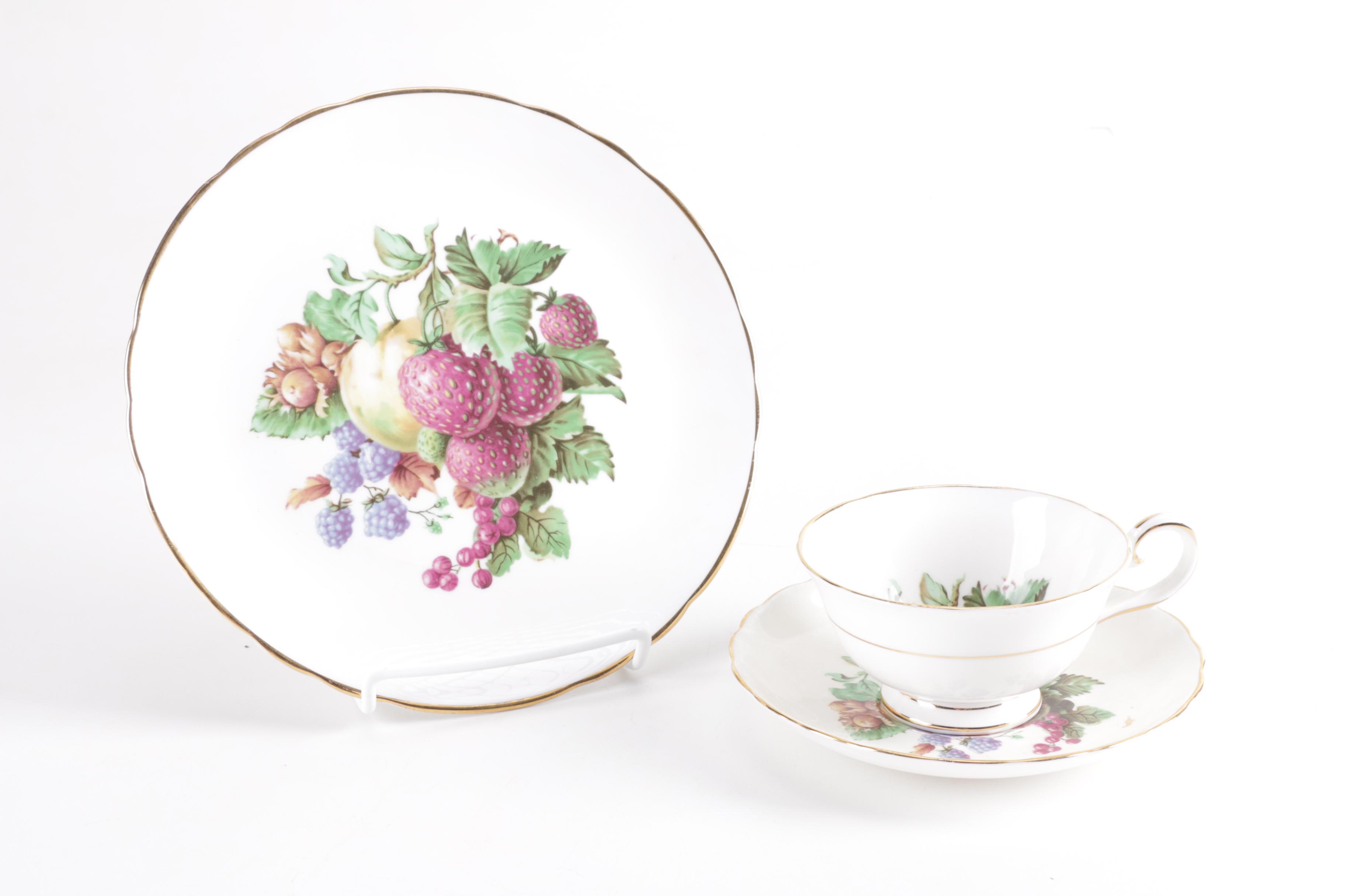 Tuscan China Dessert Service