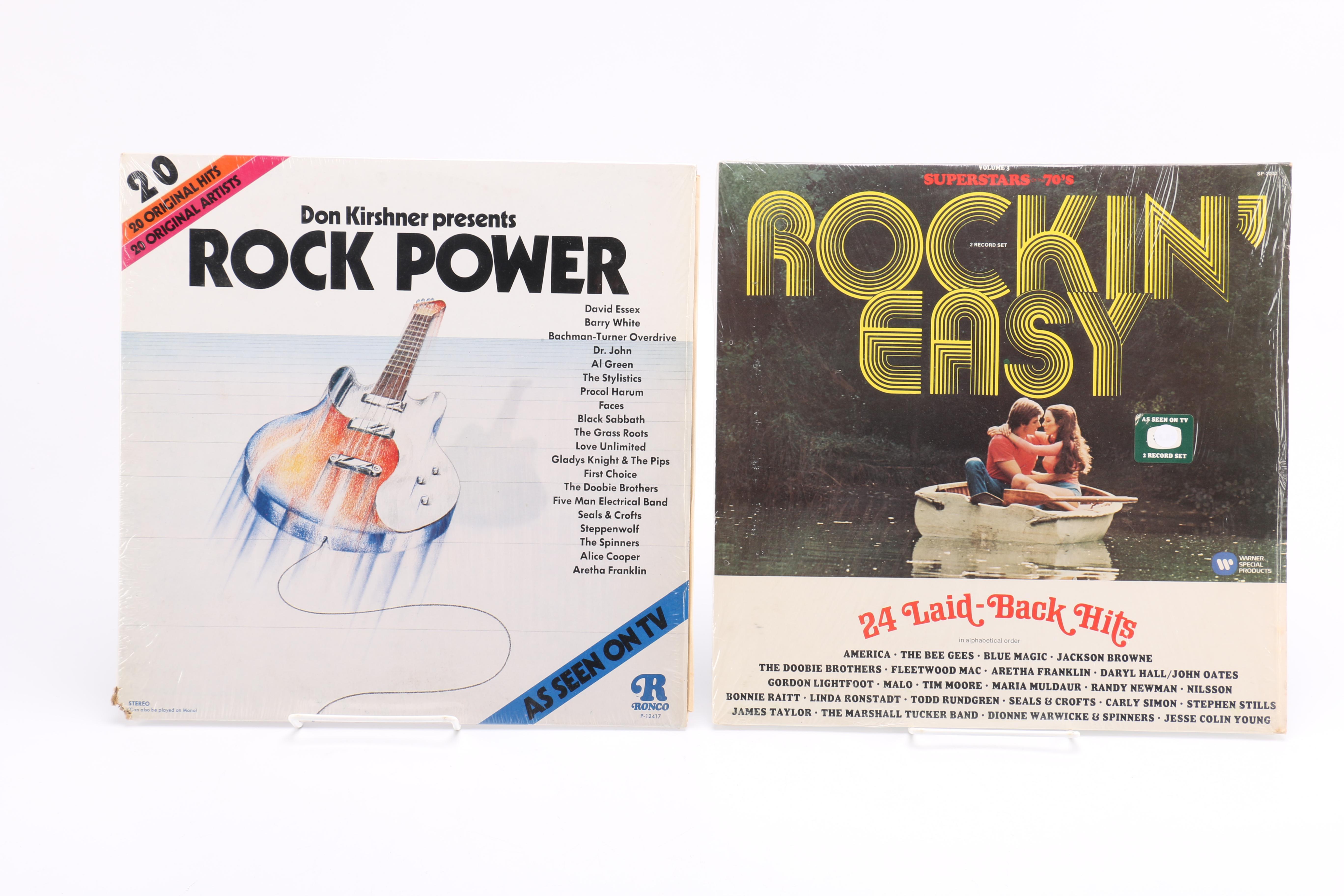 1970s Rock Compilation Records