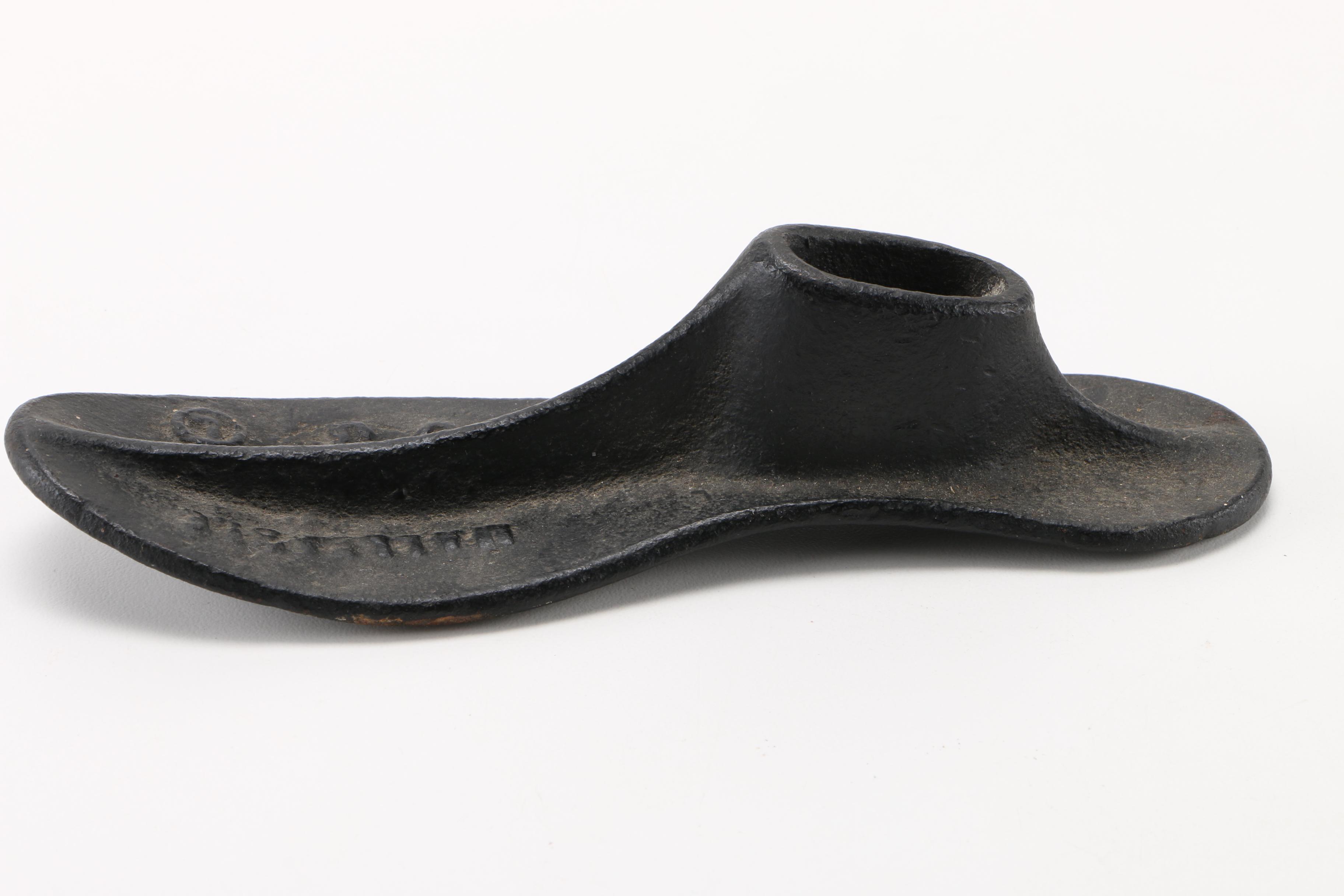 Cast Iron Shoe Cobbler Forms and Horseshoes