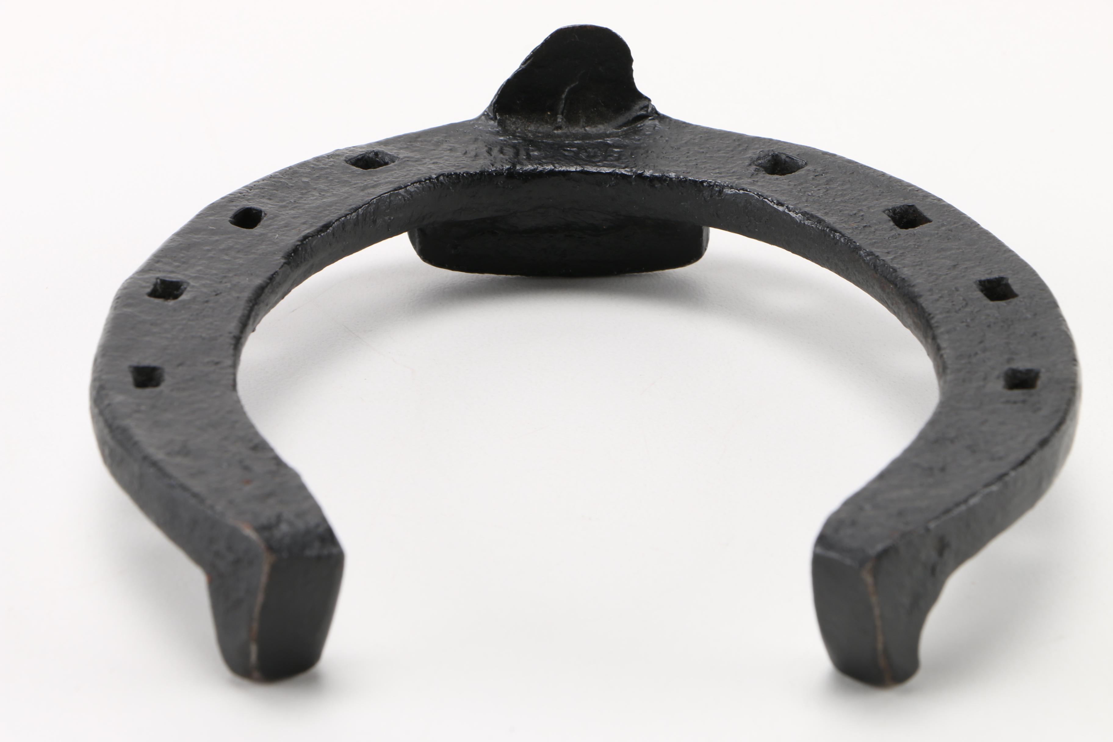 Cast Iron Shoe Cobbler Forms and Horseshoes