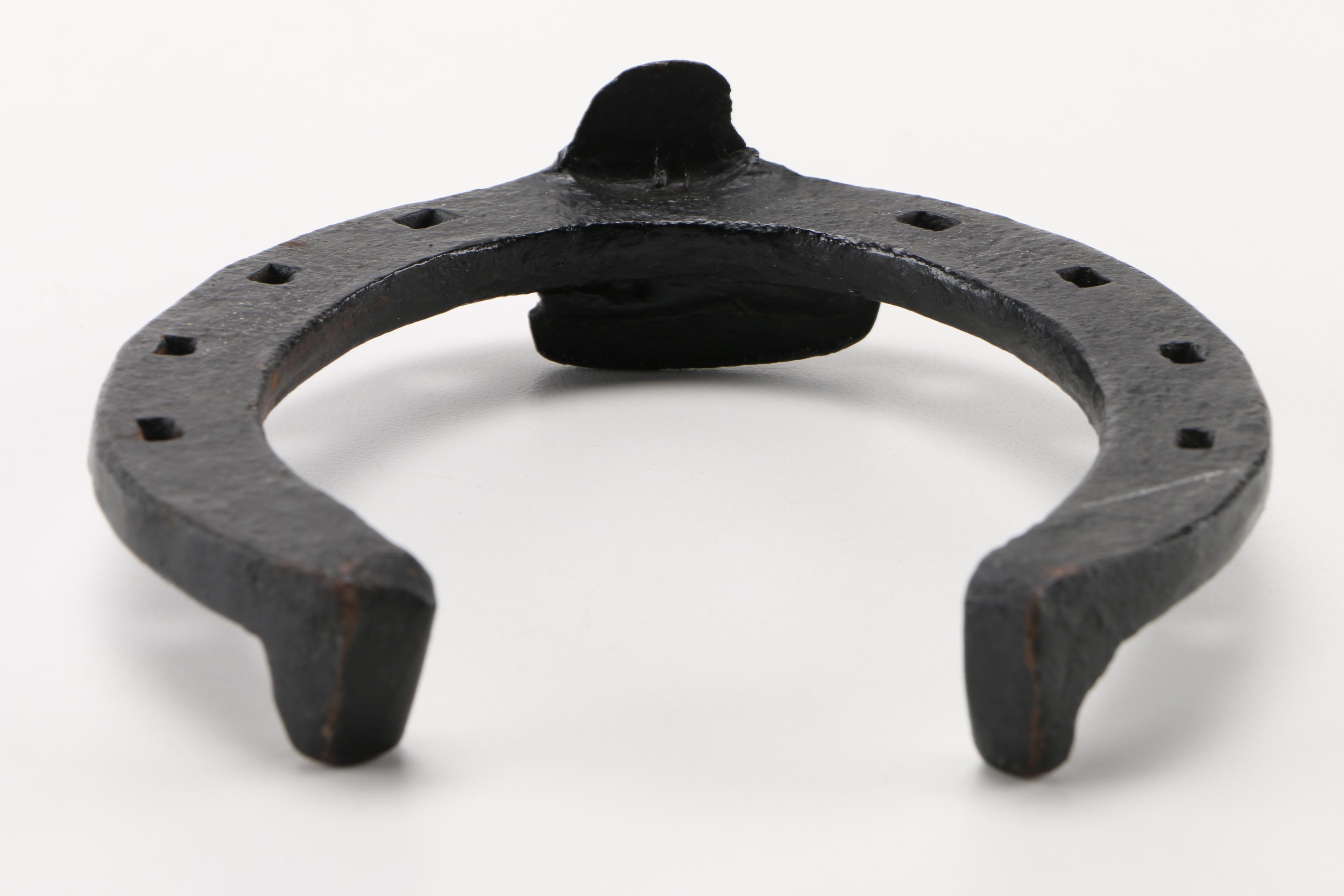 Cast Iron Shoe Cobbler Forms and Horseshoes