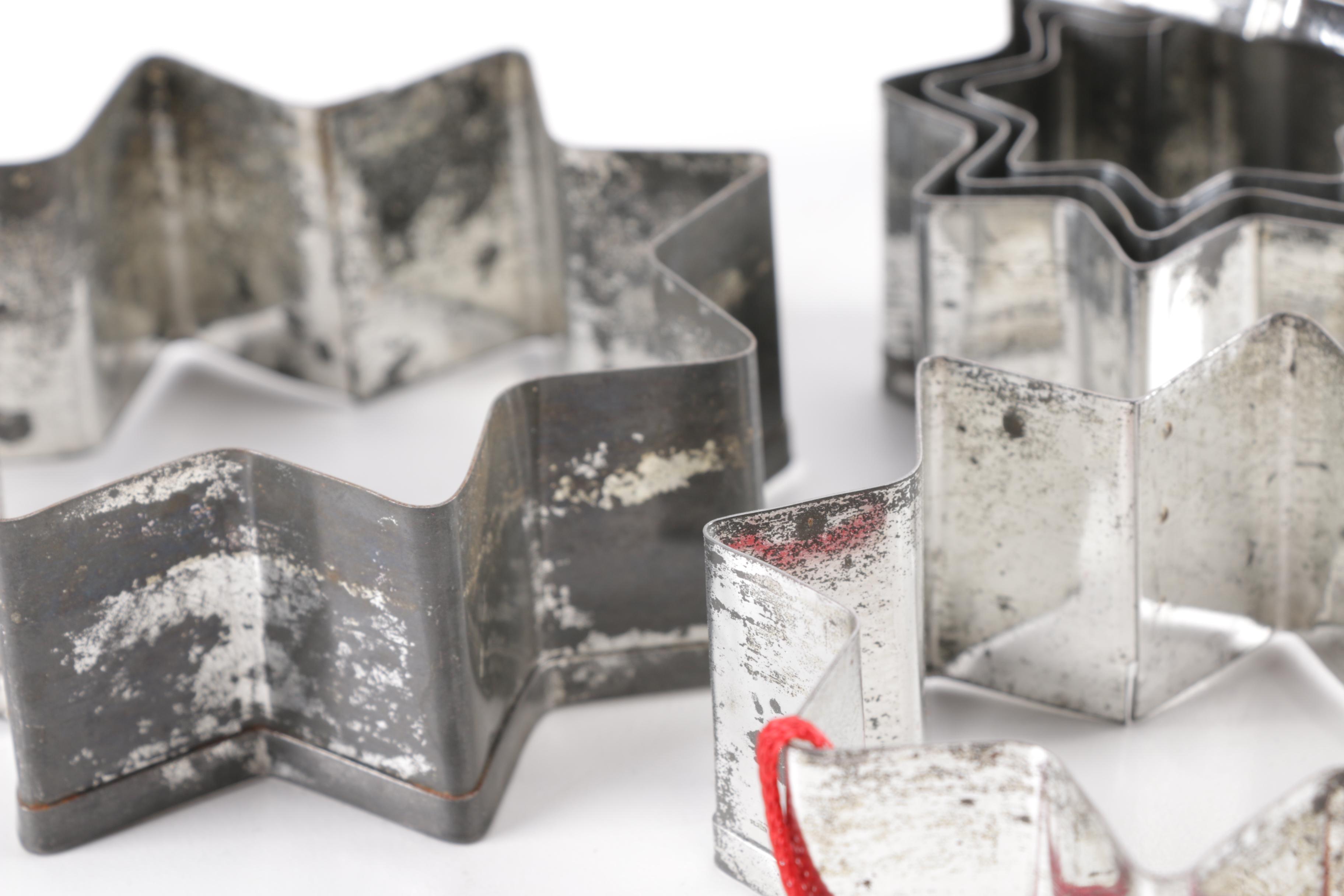 Metal Cookie Cutters and Cookie Stamps