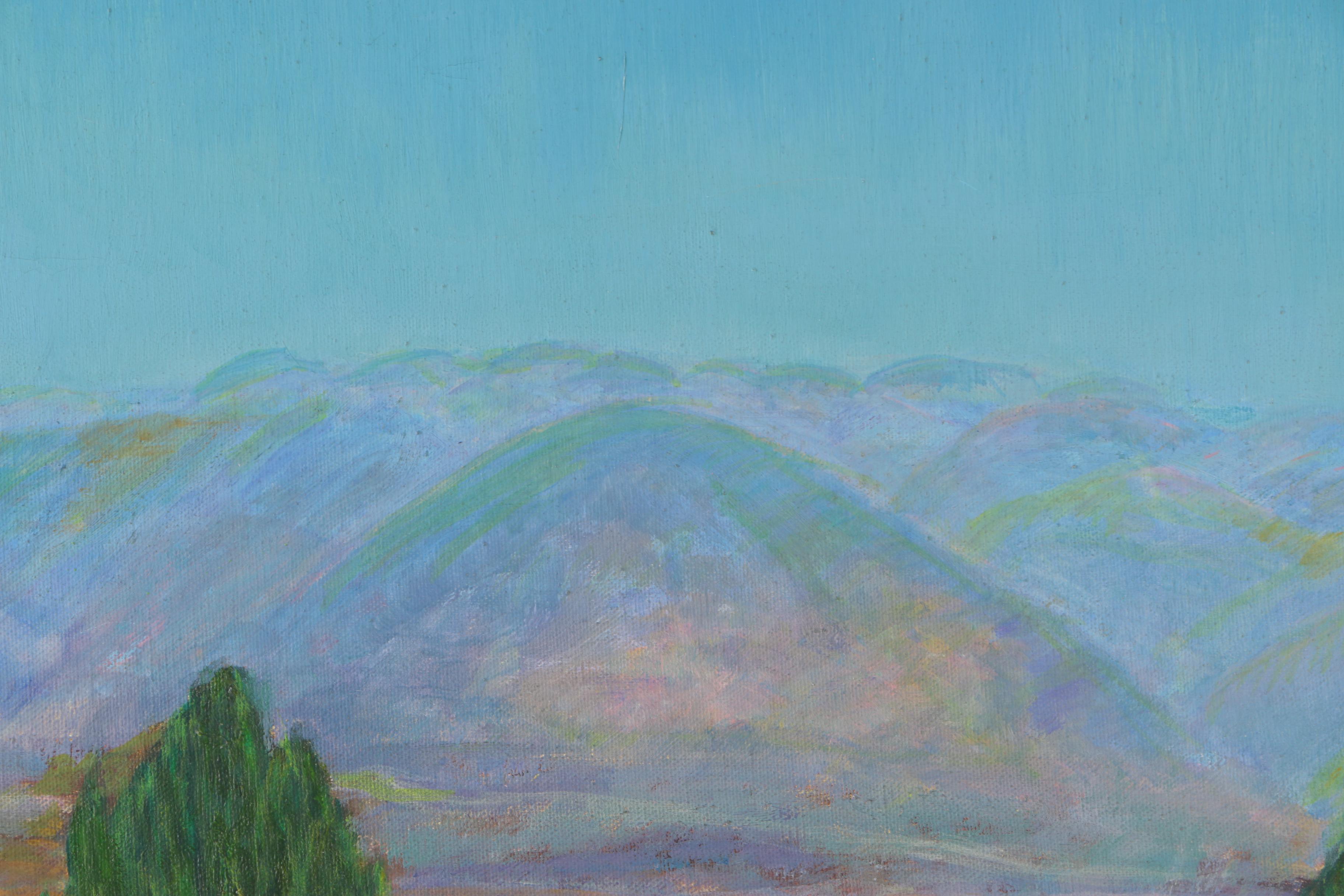 Eugenie Weinberg Mid-Century Oil Paintings on Canvas and Board