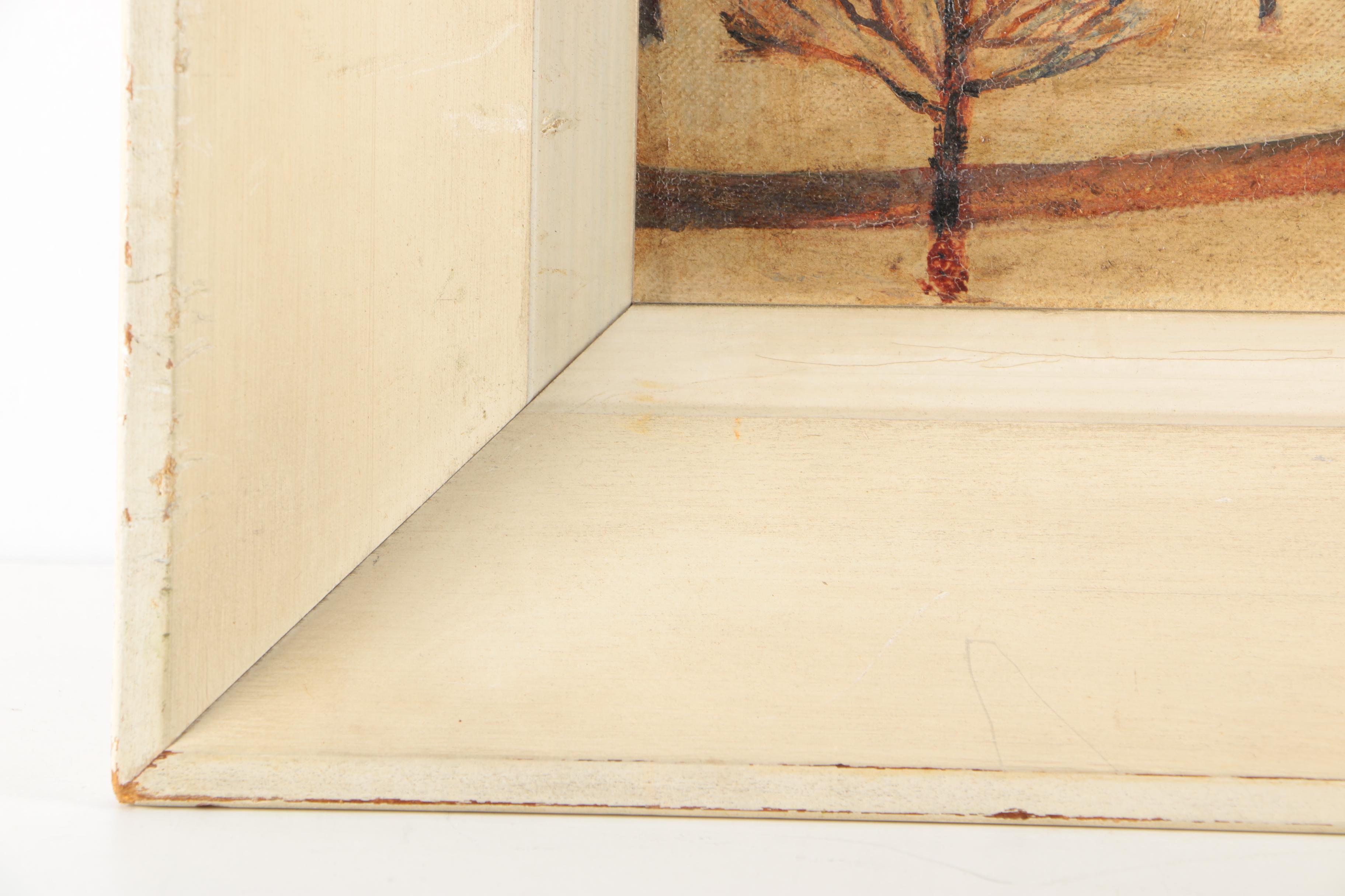 Eugenie Weinberg Mid-Century Oil Paintings on Canvas and Board