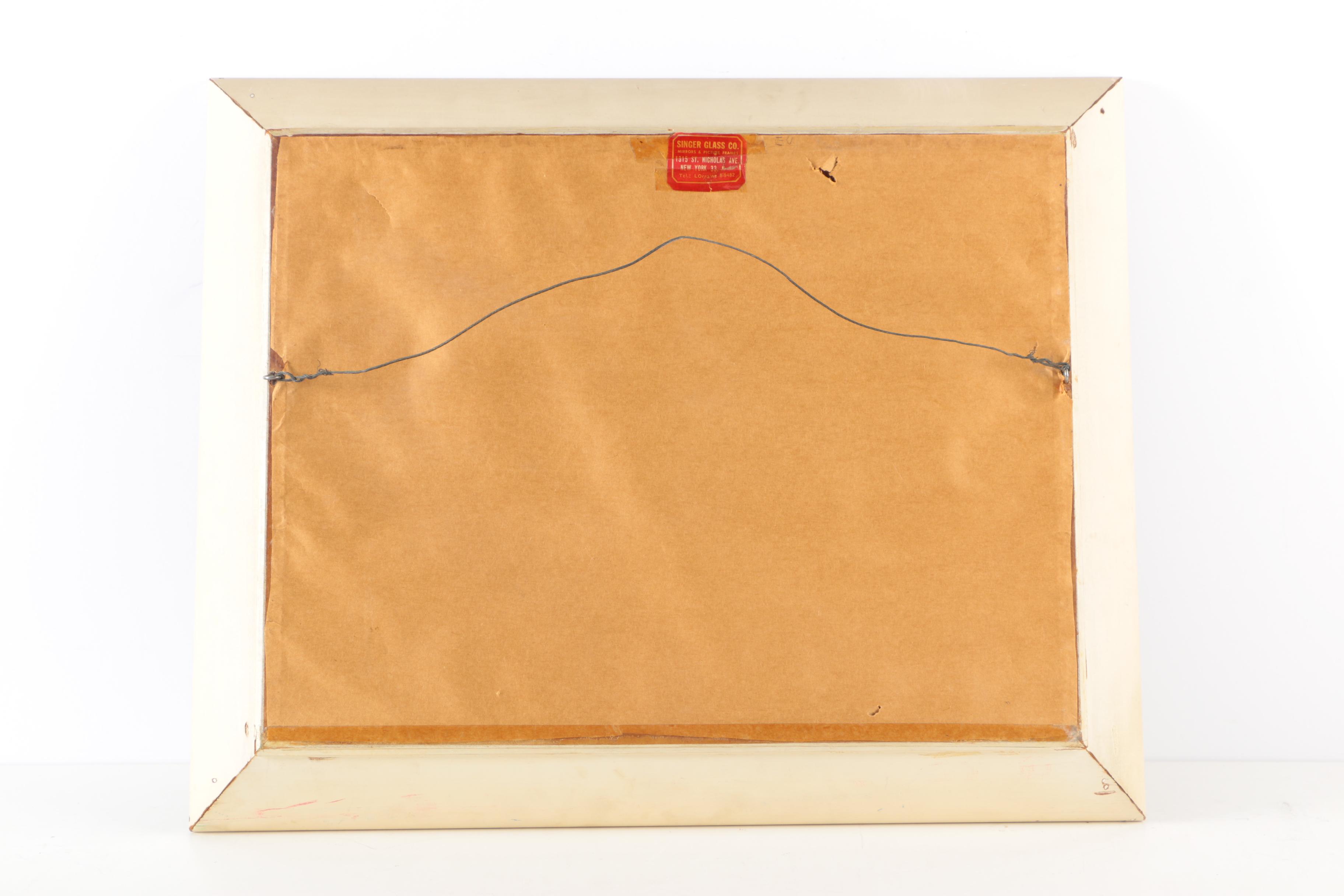 Eugenie Weinberg Mid-Century Oil Paintings on Canvas and Board