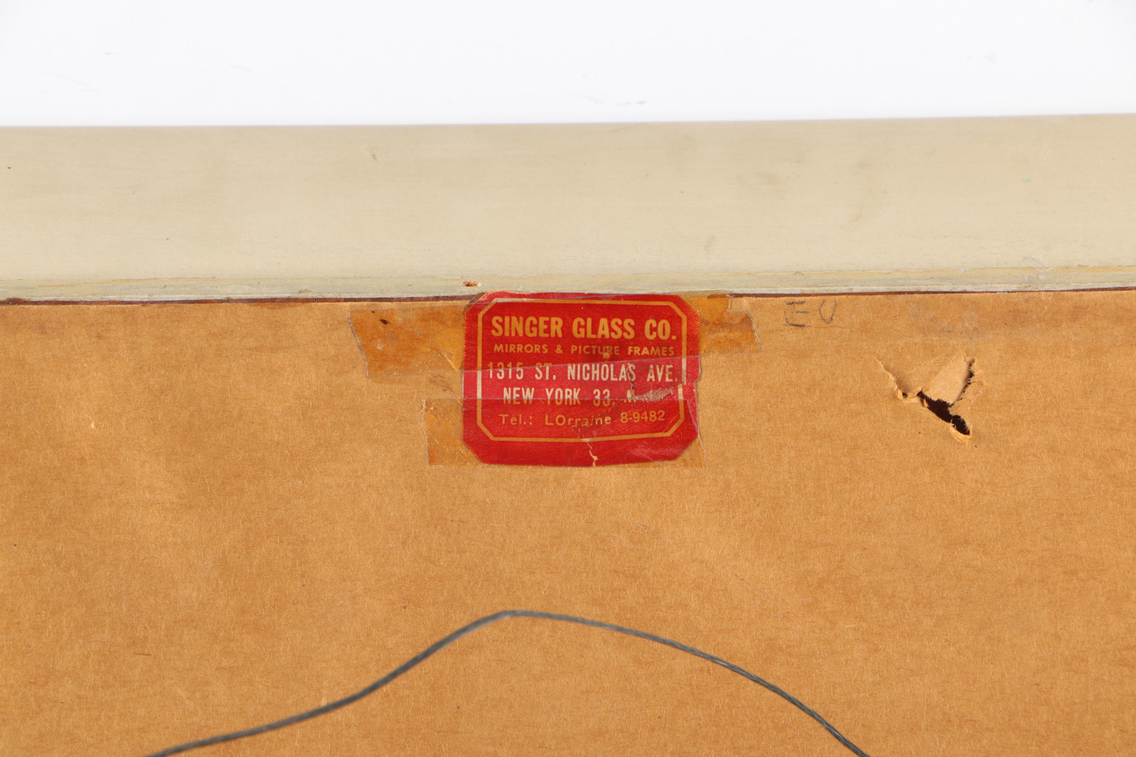 Eugenie Weinberg Mid-Century Oil Paintings on Canvas and Board