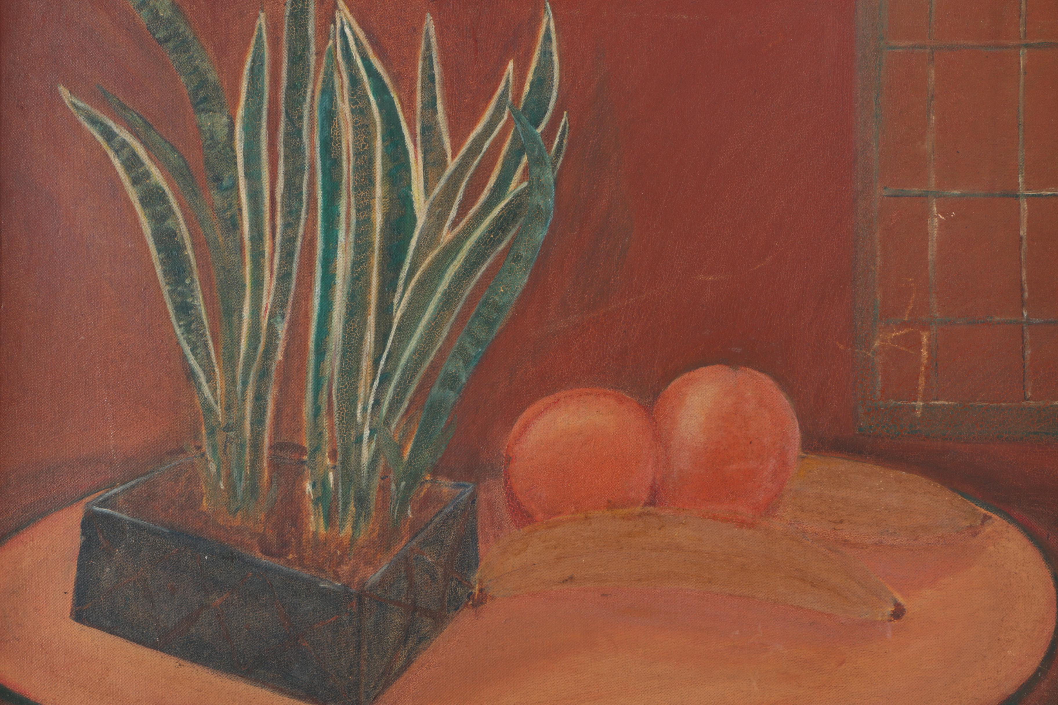 Eugenie Weinberg Mid-Century Oil Paintings on Canvas and Board