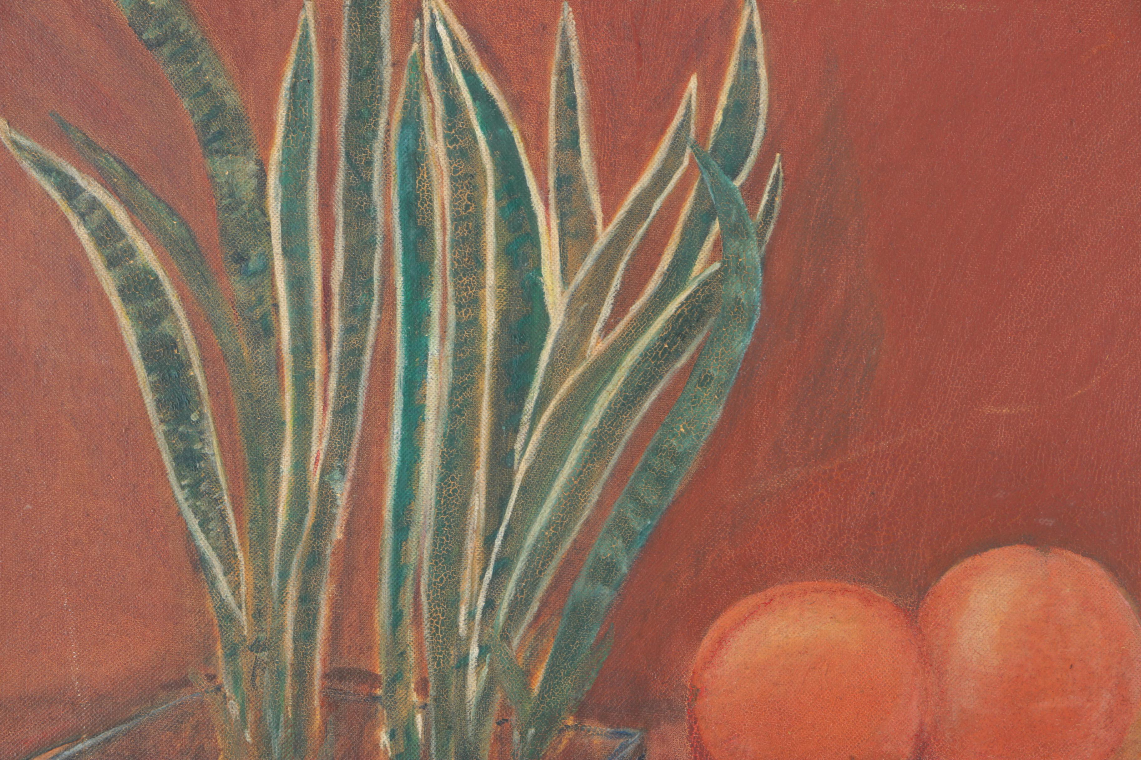 Eugenie Weinberg Mid-Century Oil Paintings on Canvas and Board