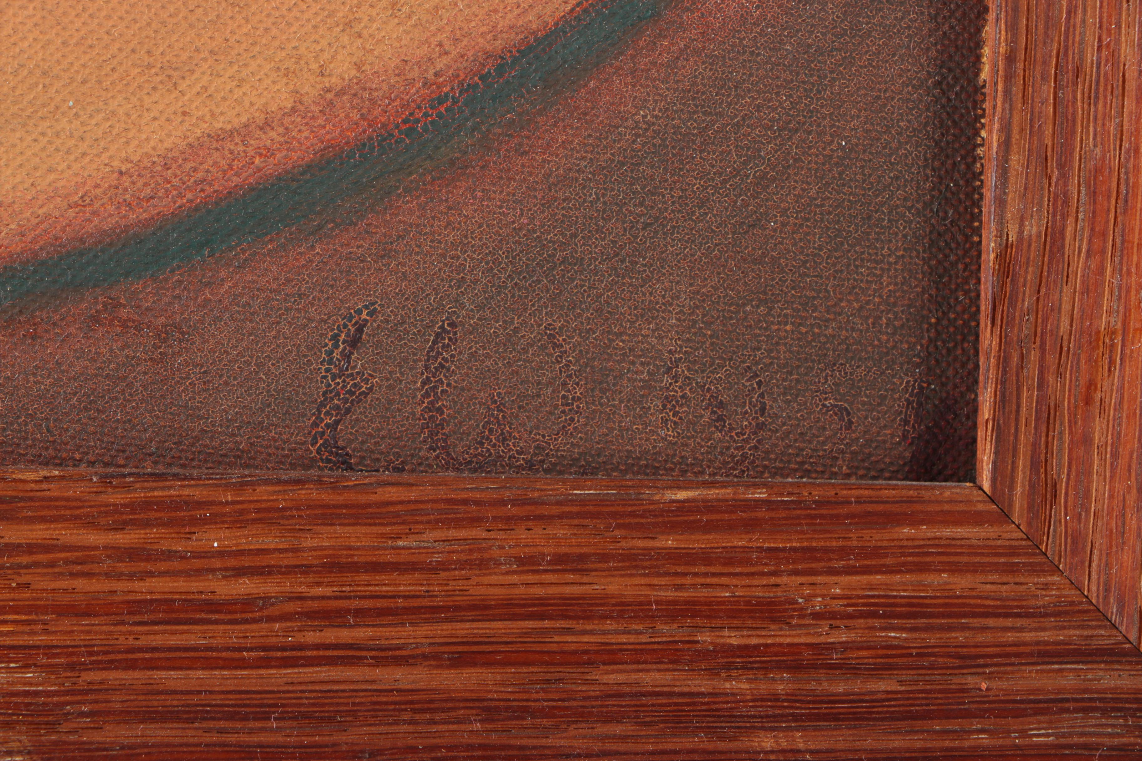 Eugenie Weinberg Mid-Century Oil Paintings on Canvas and Board