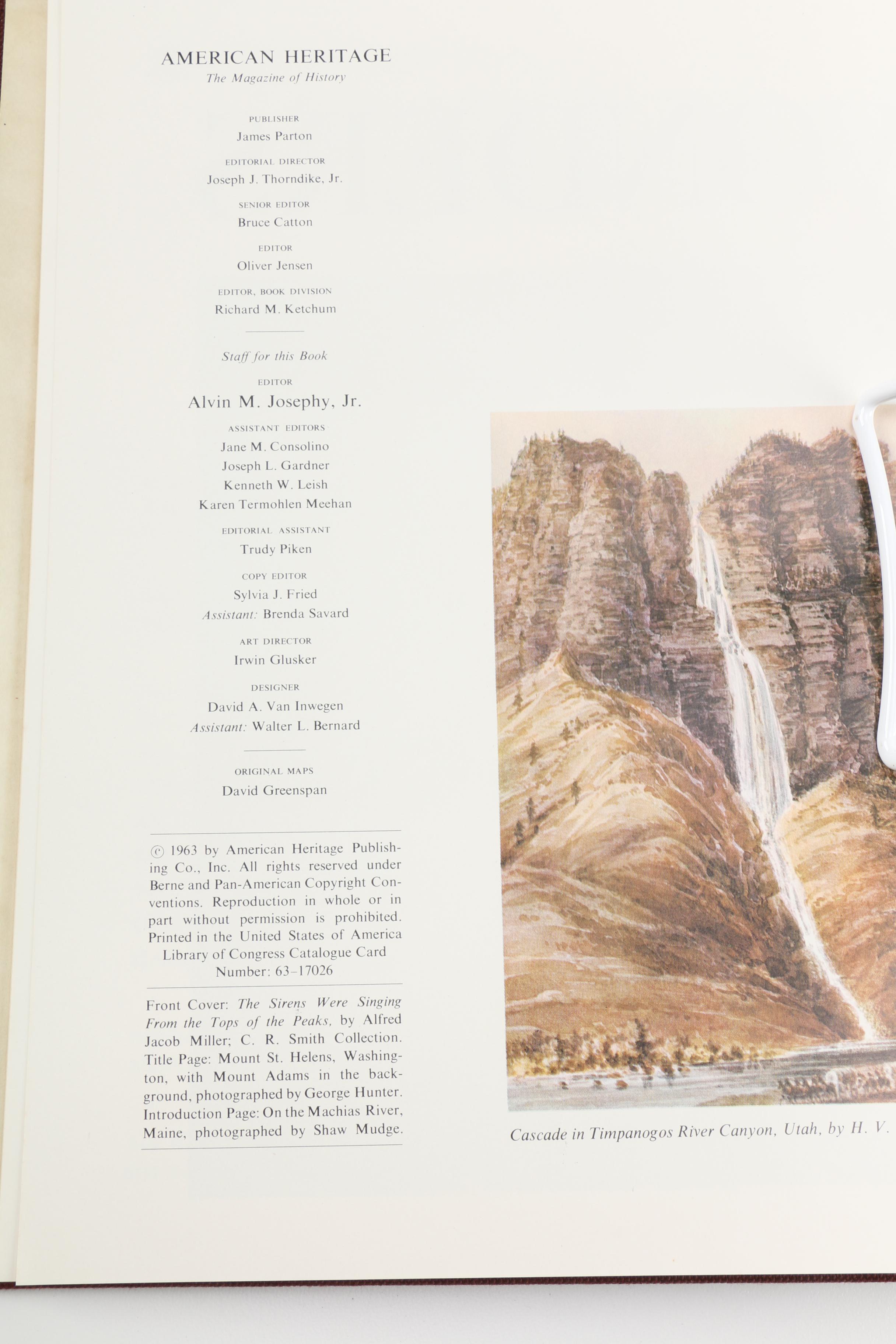 Vintage American Heritage Book Collection