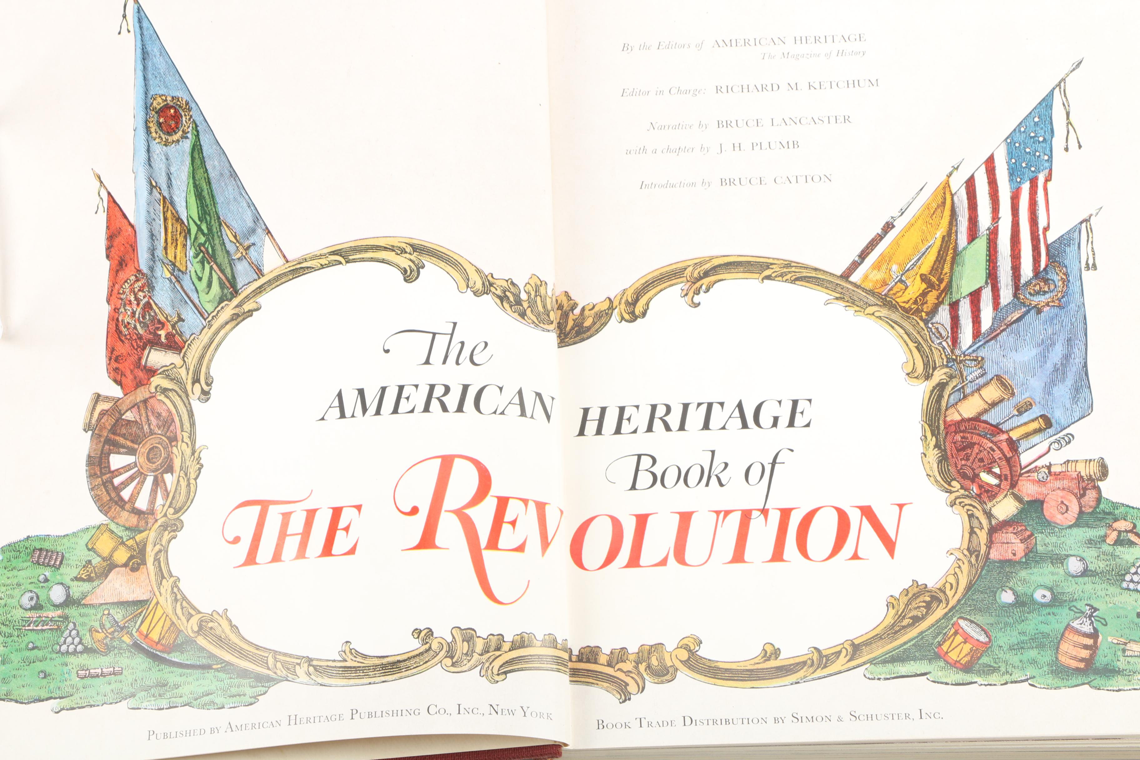 Vintage American Heritage Book Collection