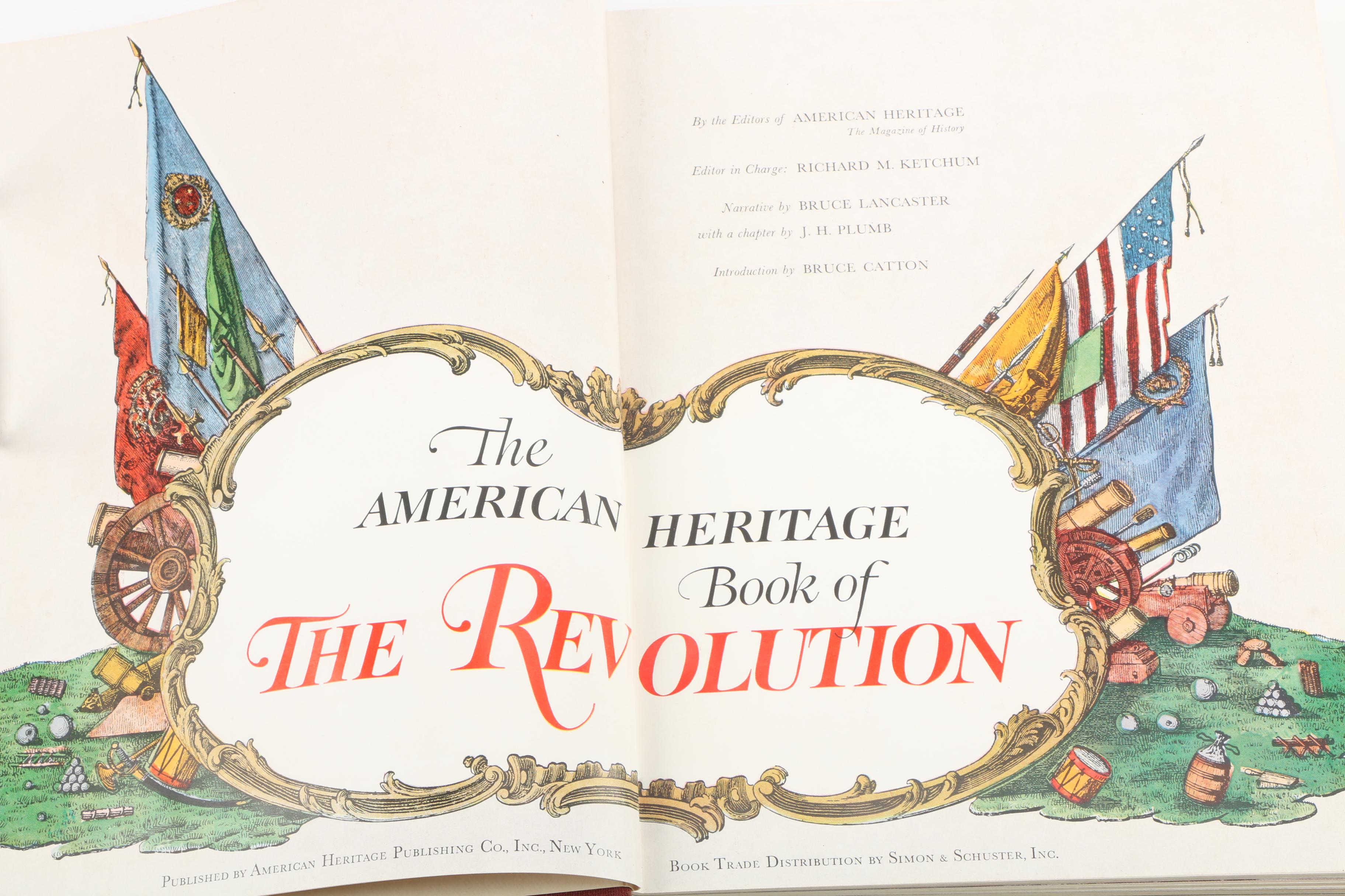 Vintage American Heritage Book Collection