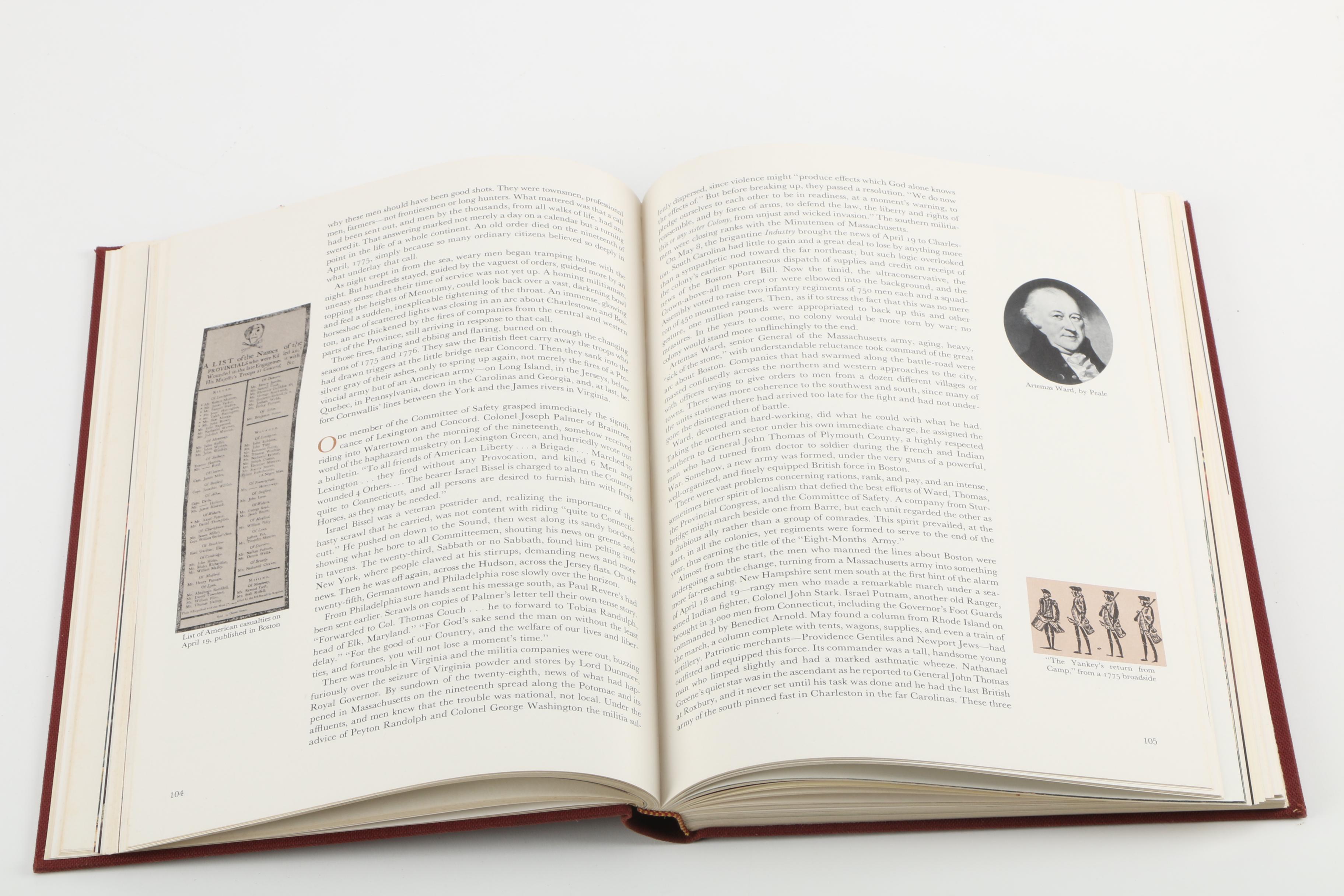 Vintage American Heritage Book Collection