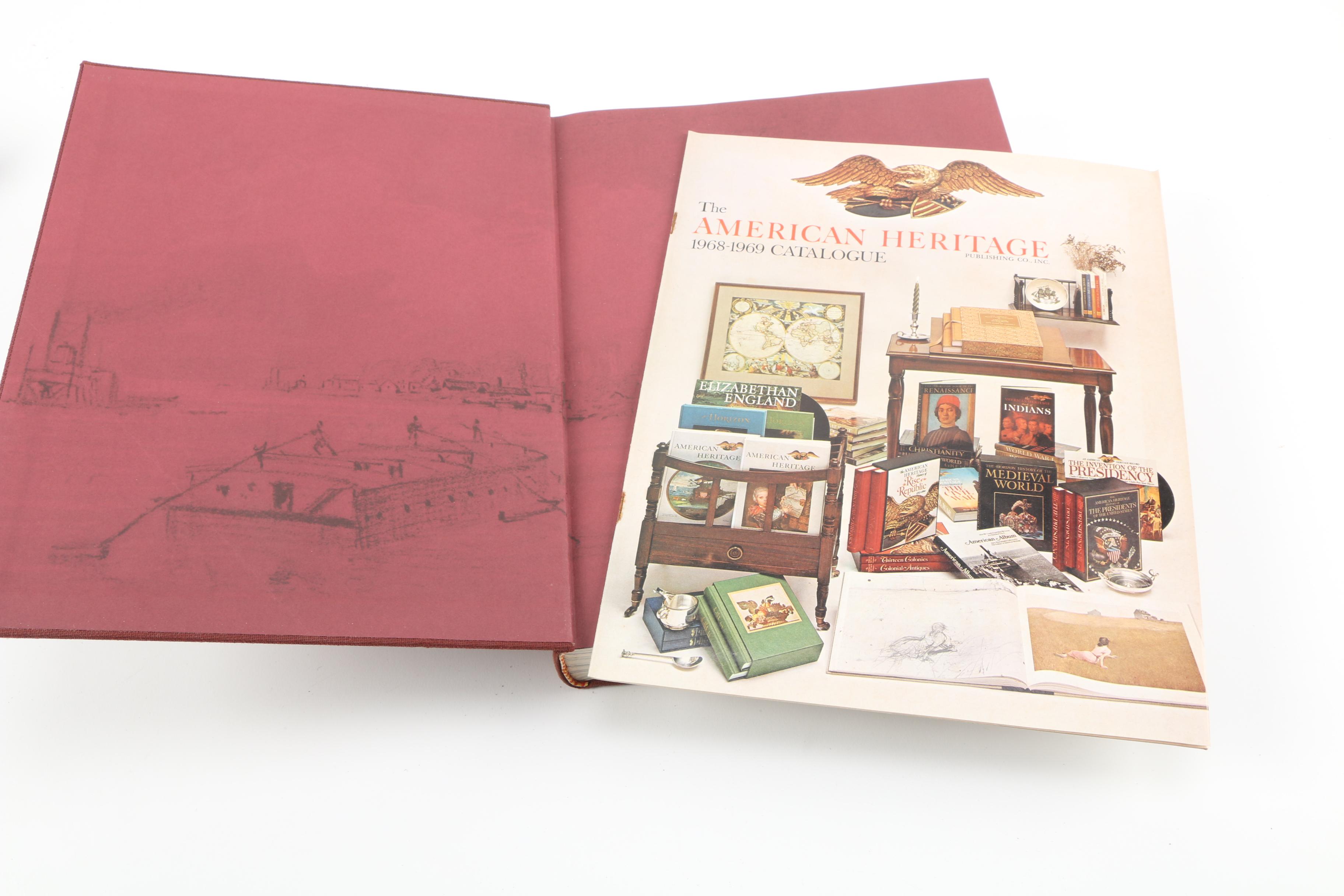 Vintage American Heritage Book Collection