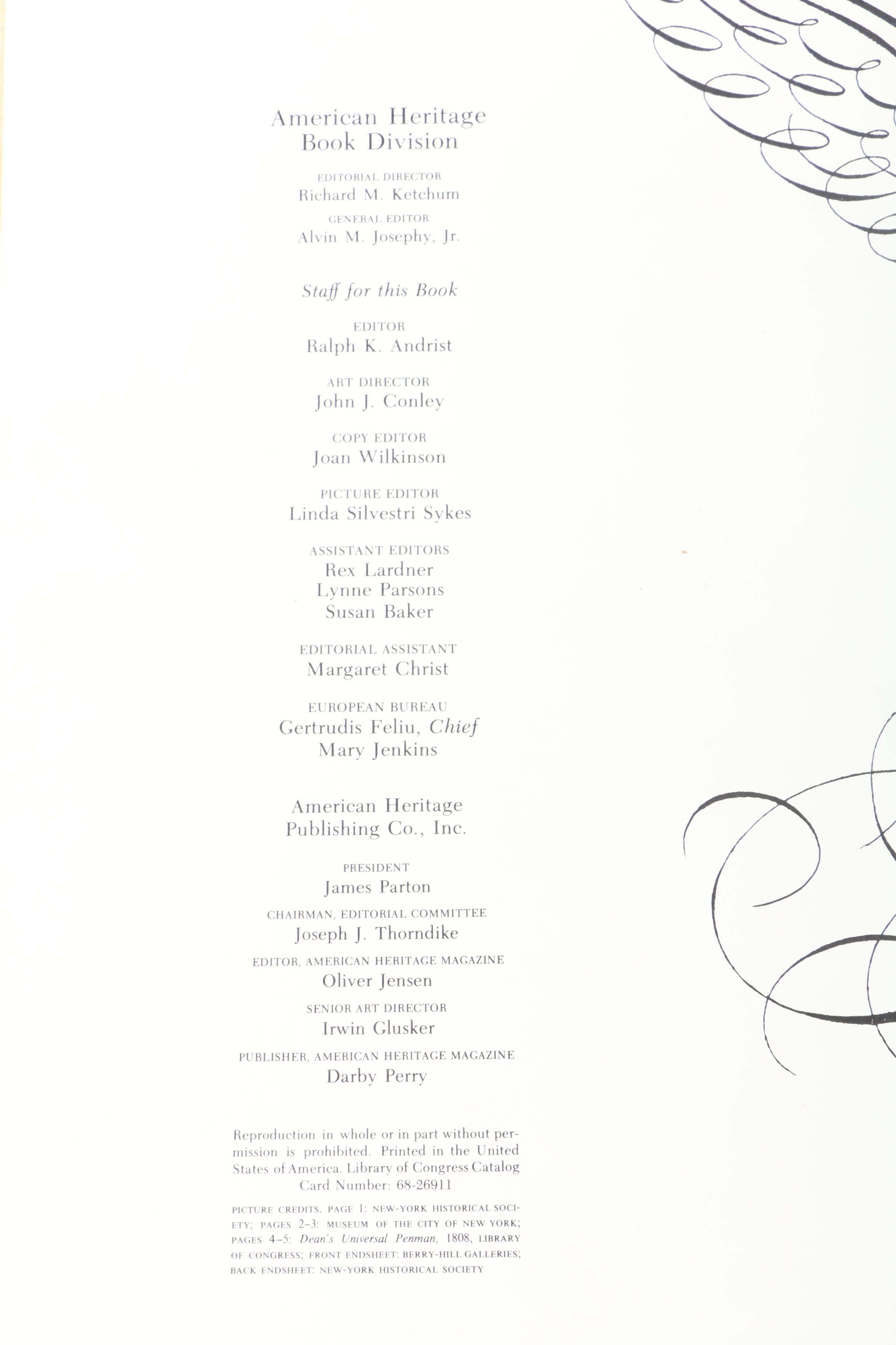 Vintage American Heritage Book Collection